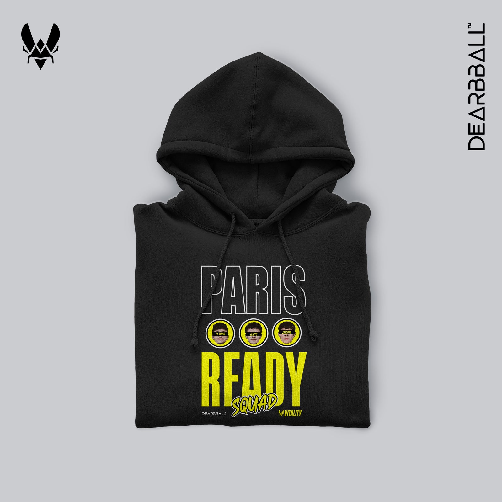 Sweatshirt com Capuz DearBBall - Paris Ready Squad Vitality Edition