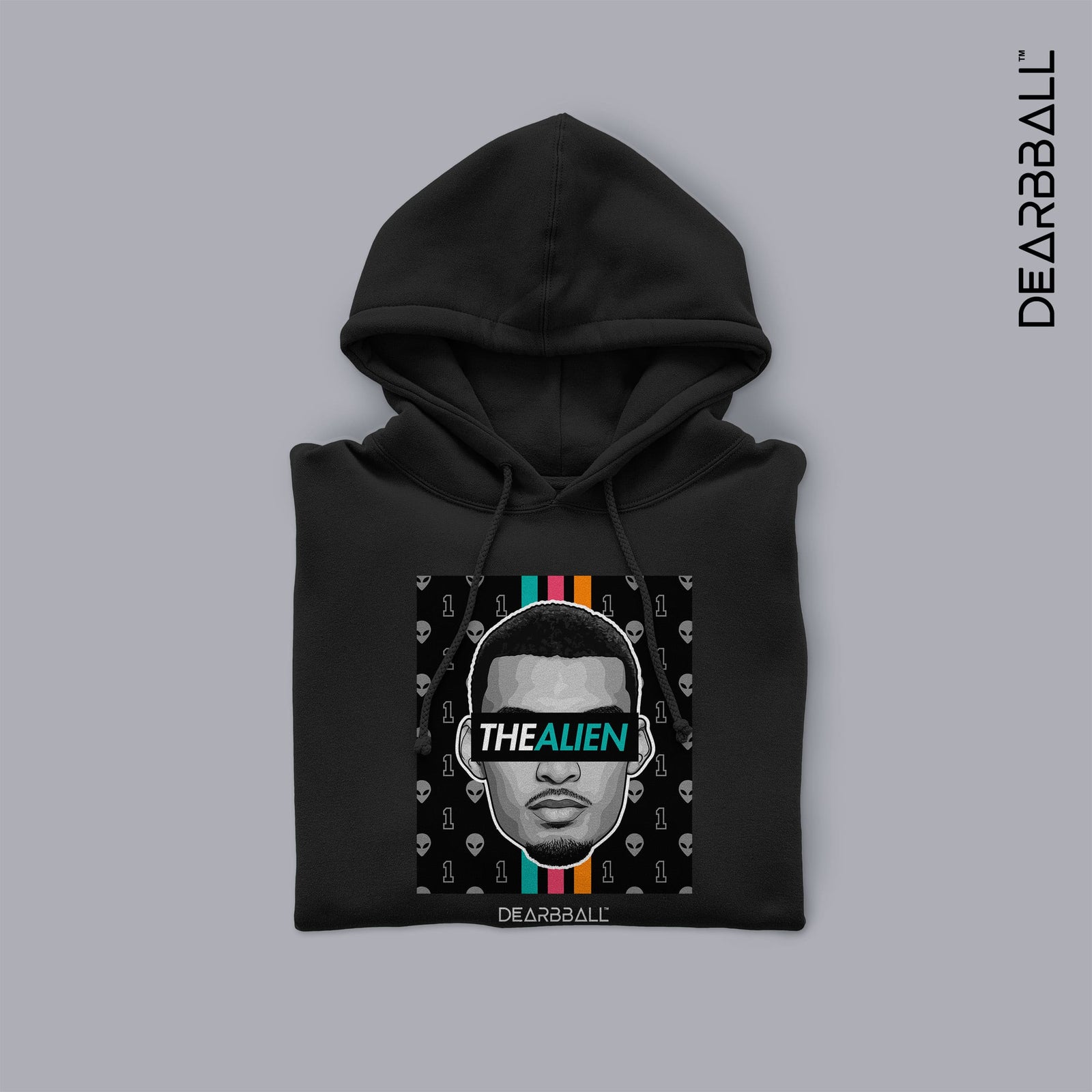 DearBBall Hoodie - TheAL1EN Pattern Fiesta Edition