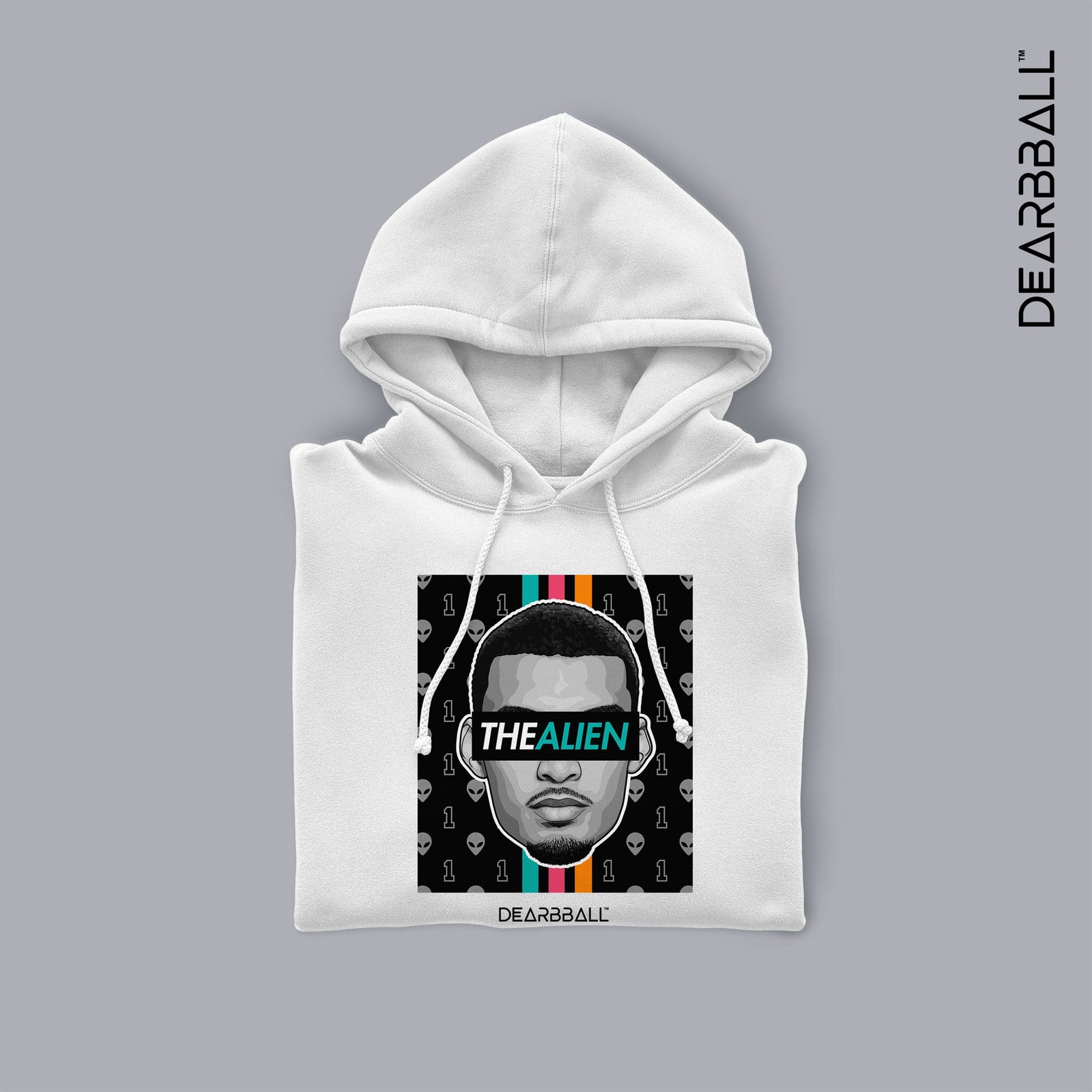 DearBBall Hoodie - TheAL1EN Pattern Fiesta Edition