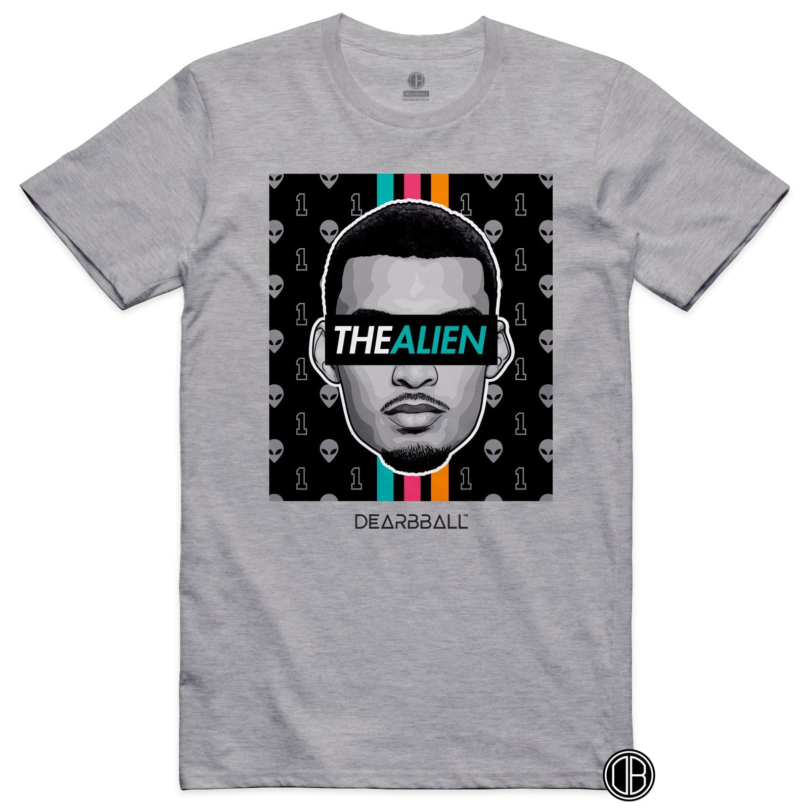 DearBBall T-Shirt - TheAL1EN Pattern Fiesta Edition