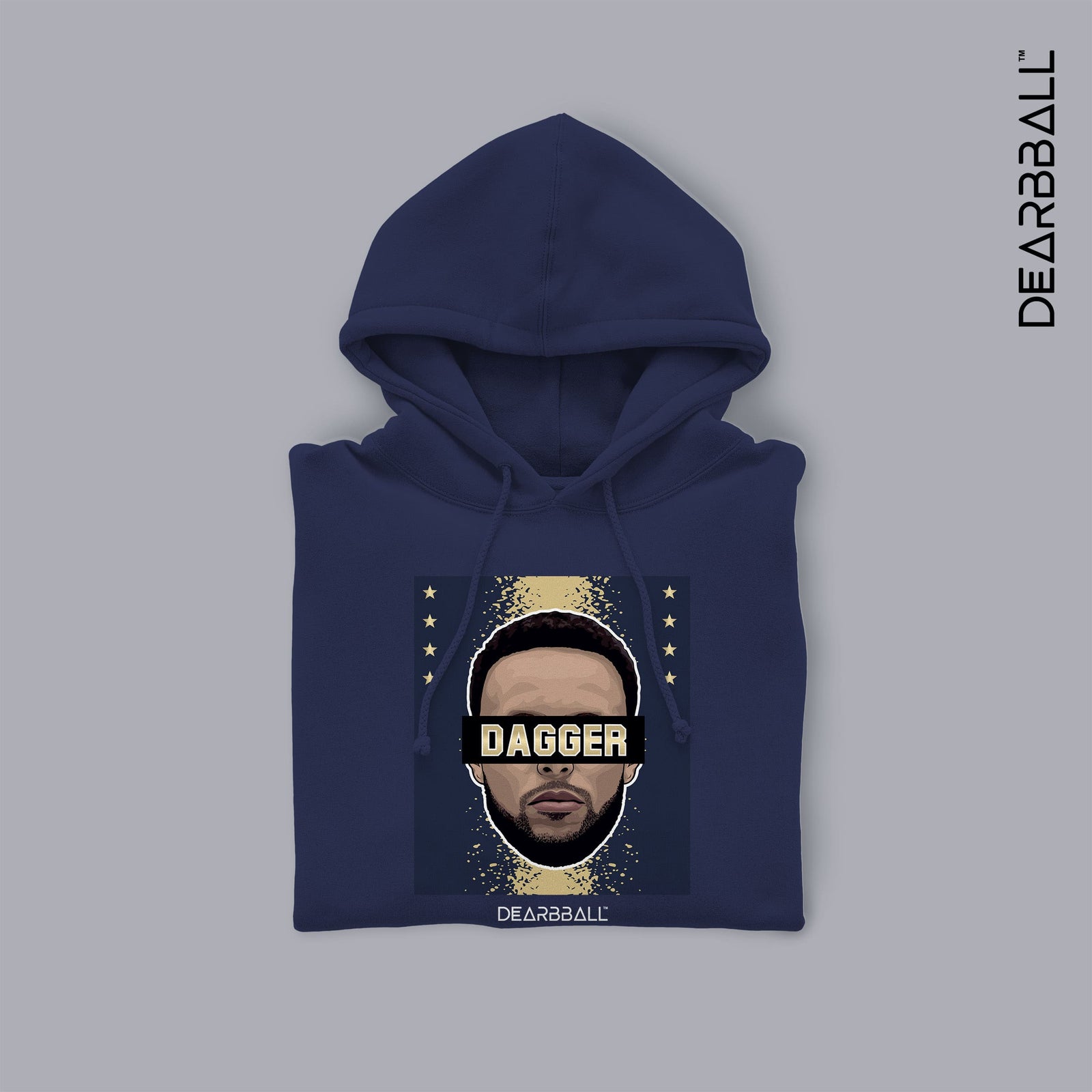 DearBBall Hoodie - DAGGER GOLD Stars Edition