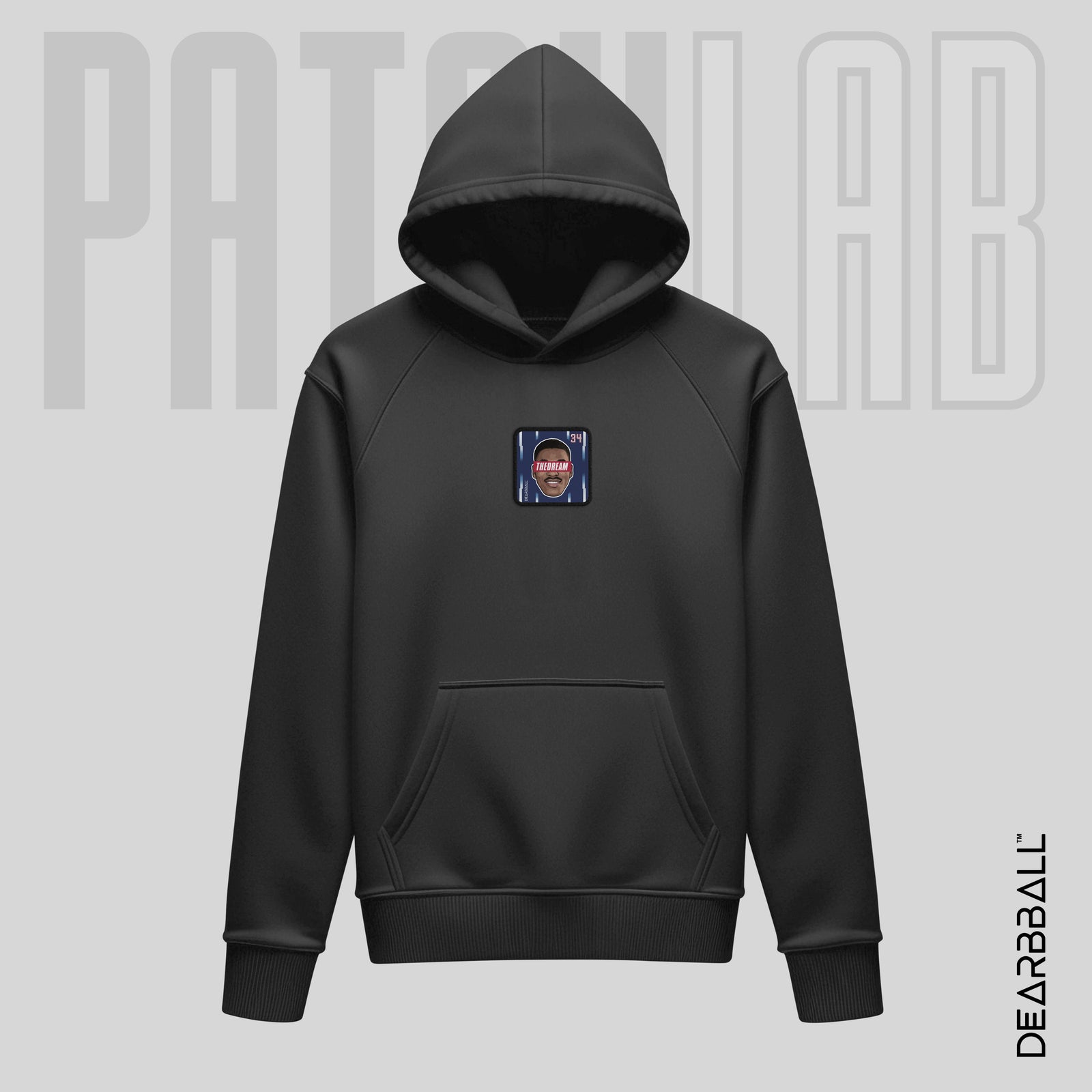 Hettegenser 3/4 Glidelås PatchLab