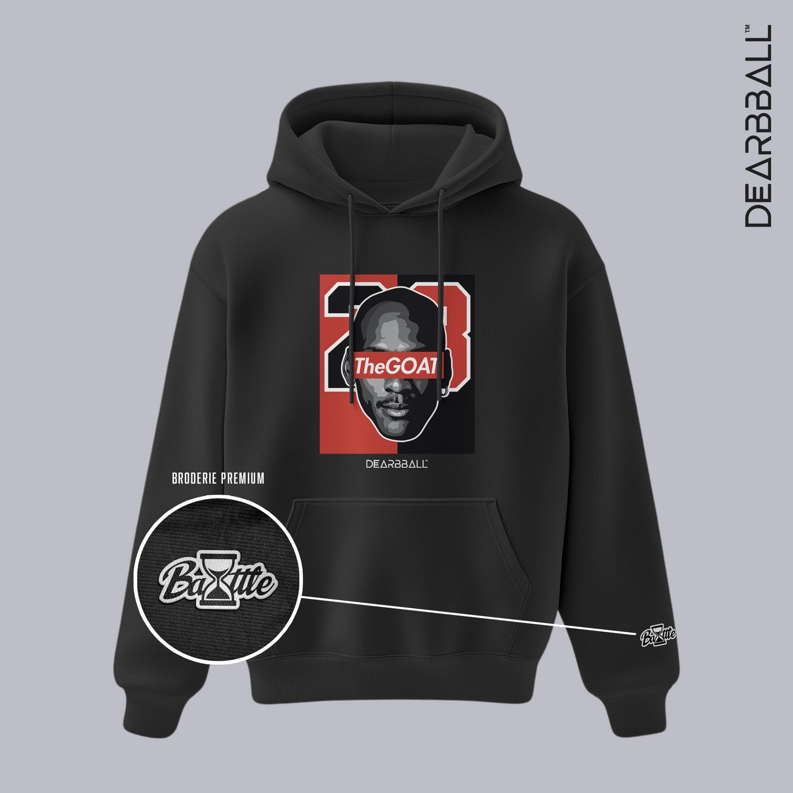 DearBBall Kapuzenpullover - GOAT 23 BOG Premium Edition