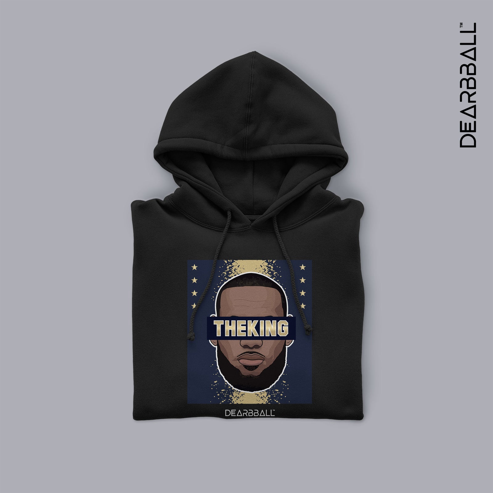 DearBBall Sweat à Capuche - The King Gold Edition