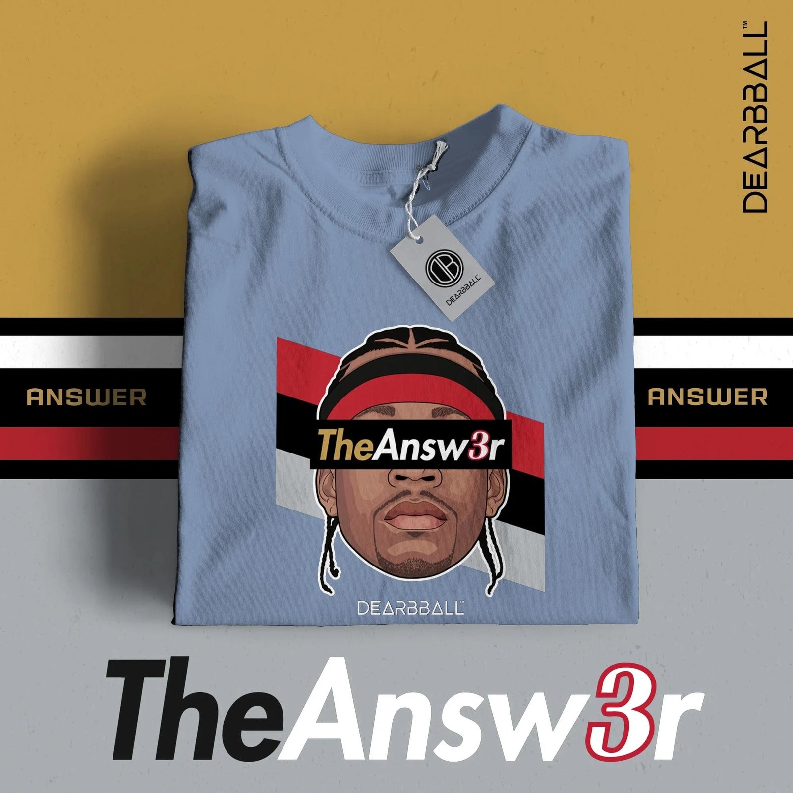 TheANSW3R Stripes Edition - Dark Heather Blue