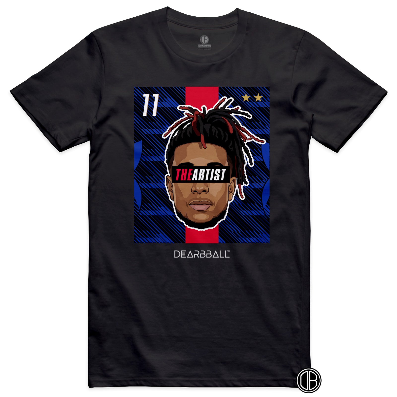 DearBBall Full Pack 4 T-Shirts - Midnight x Tricolor CDM Edition