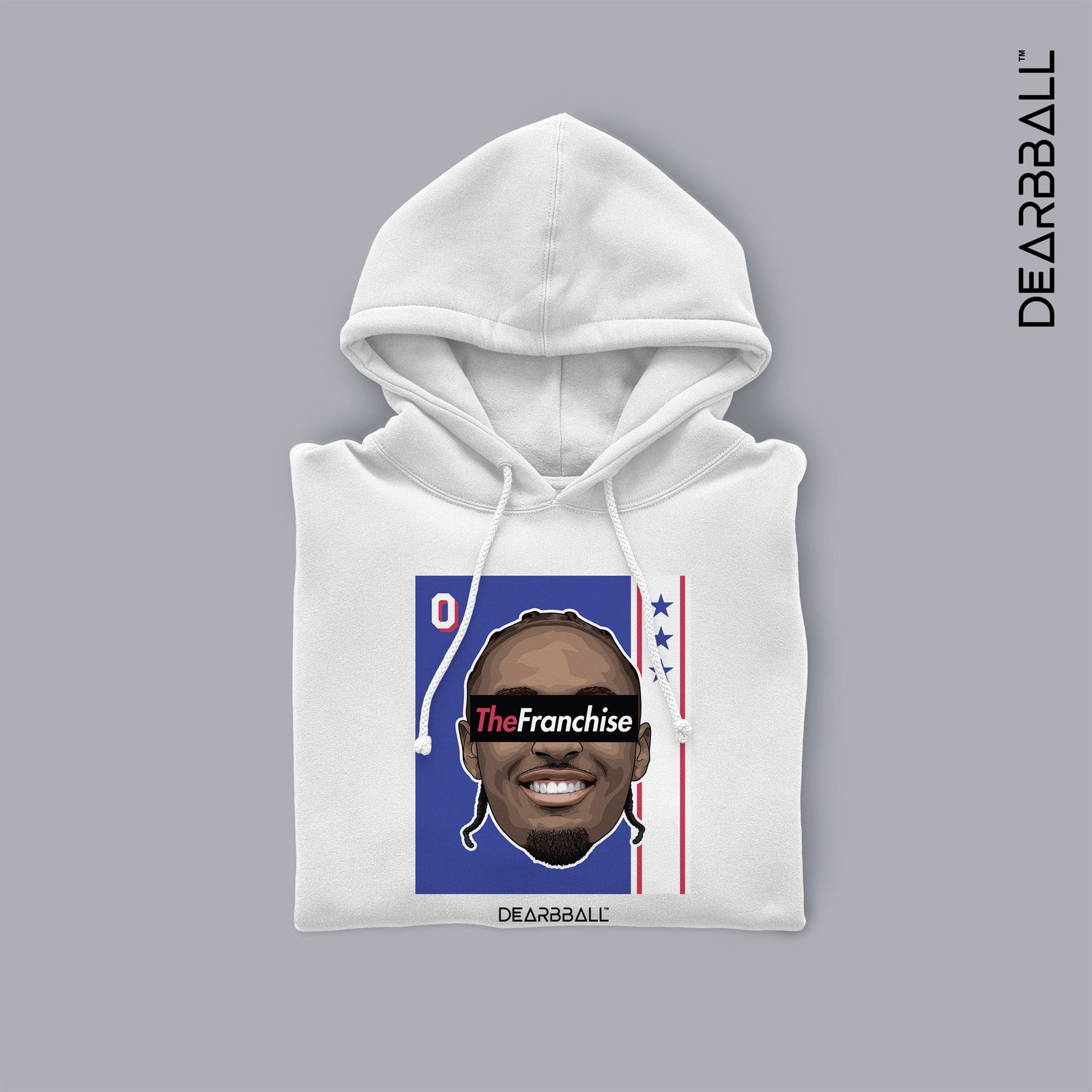 Felpa con Cappuccio DearBBall - Edizione TheFRANCHISE Blu
