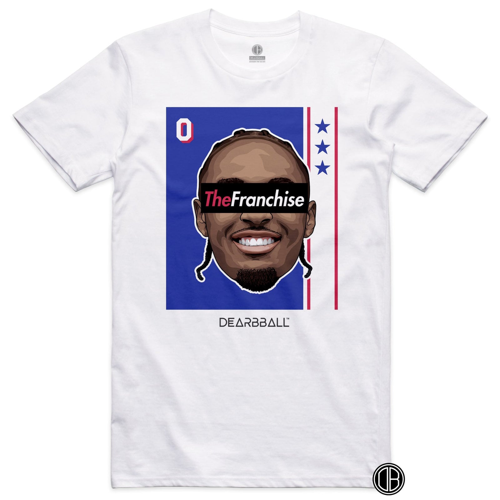 T-Shirt DearBBall - Edizione TheFRANCHISE Blu