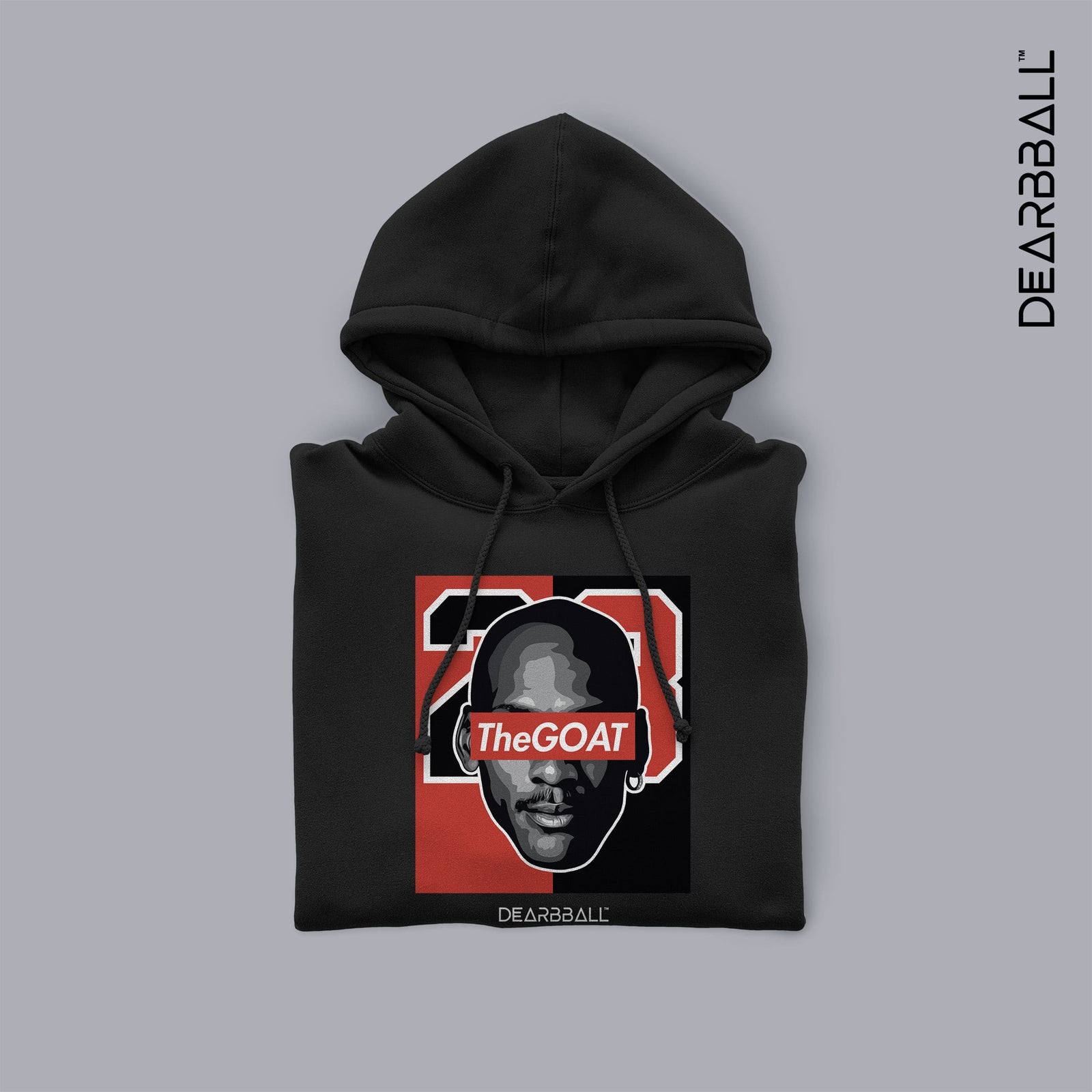 DearBBall Hoodie - TheGOAT 23 Bicolor Edition