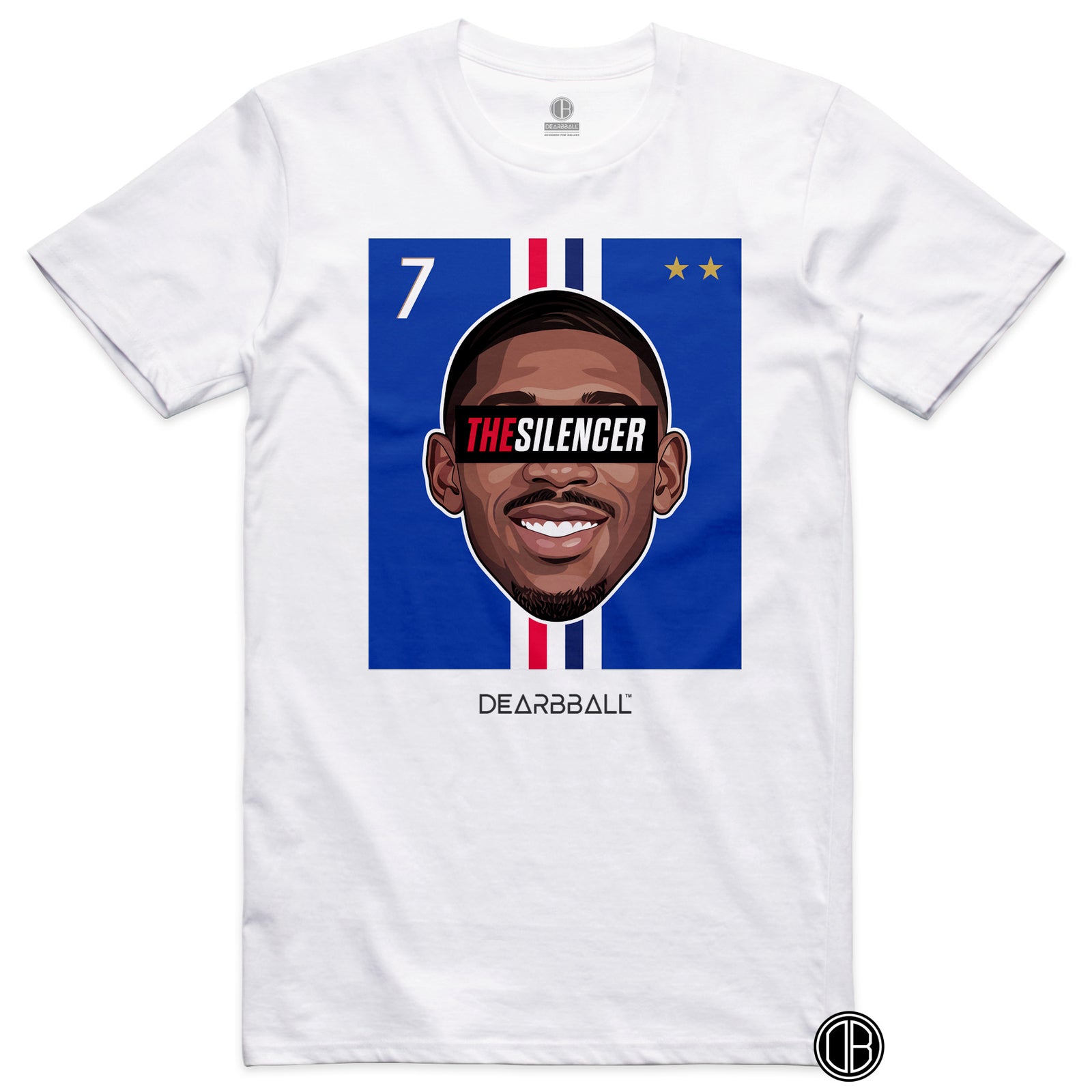 DearBBall Full Pack 4 T-Shirts - Midnight x Tricolor CDM Edition