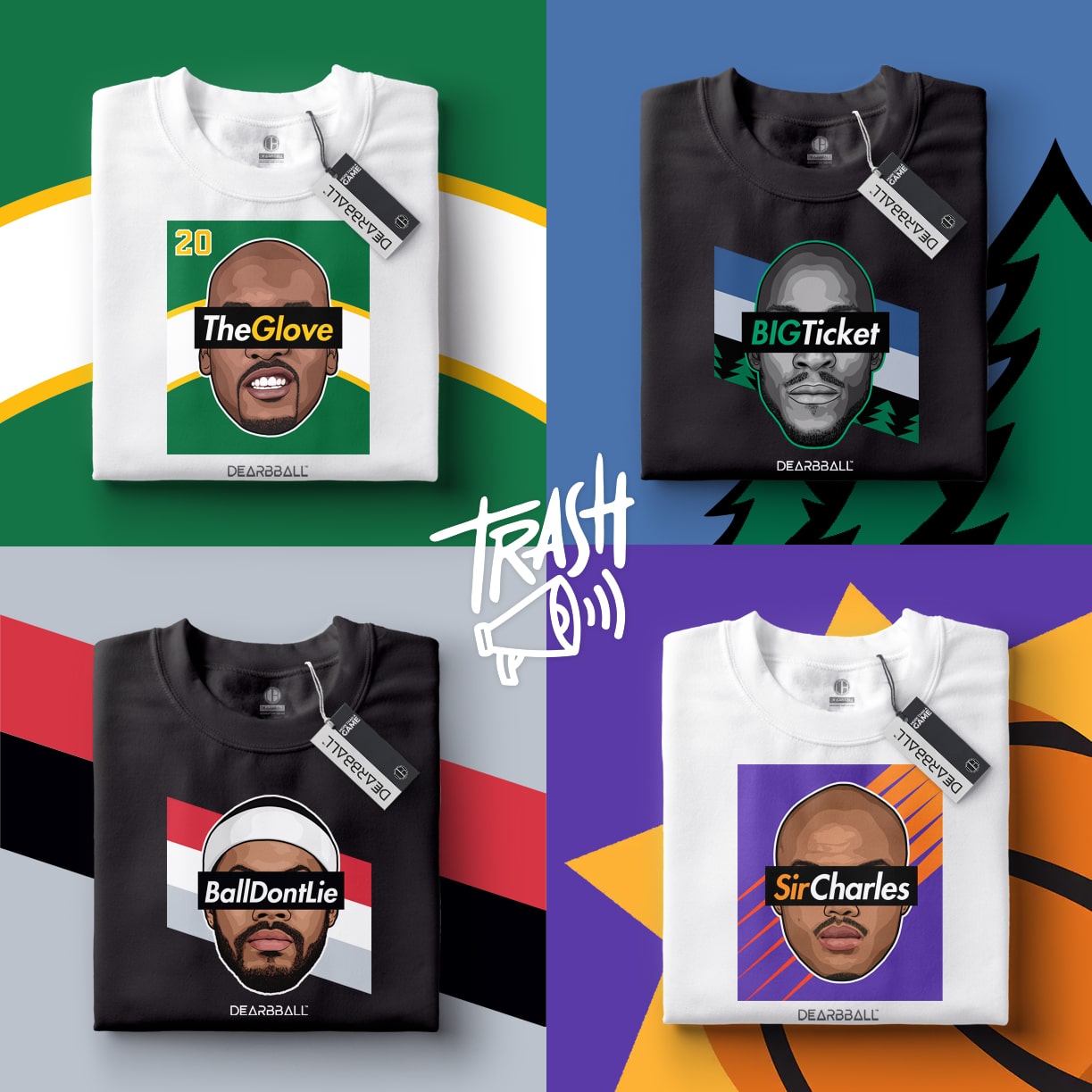 DearBBall T-Shirt - SirCharles Valley Edition
