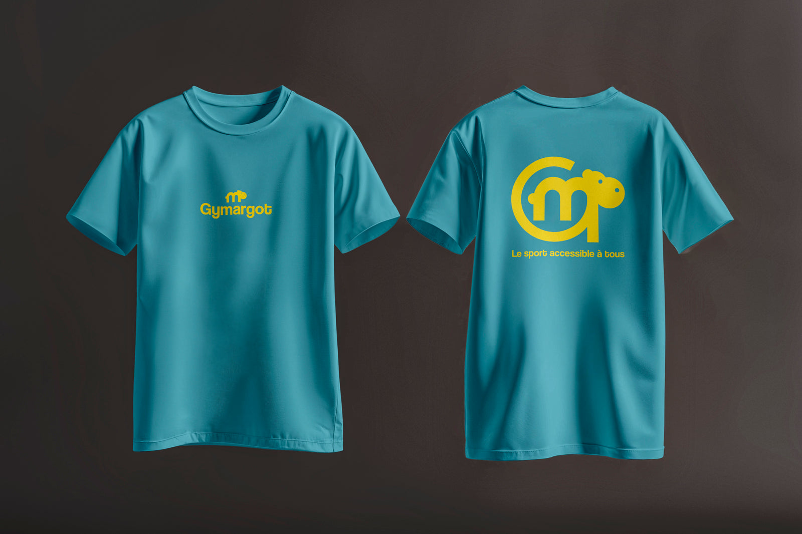 DearBBall T-Shirt - GYMARGOT Yellow Logo Edition