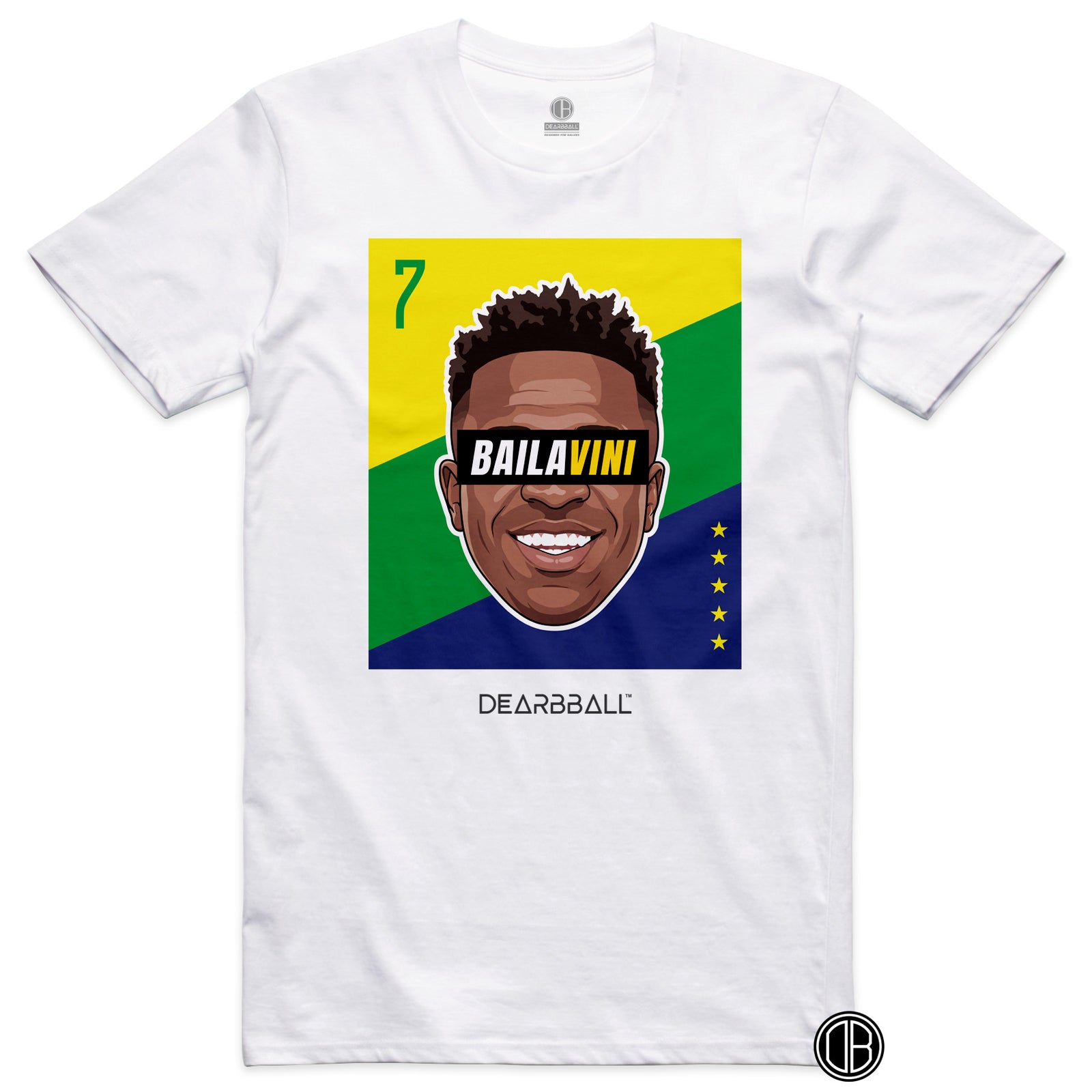 DearBBall Full Pack 4 T-skjorter - BRAZIL CDM-utgave