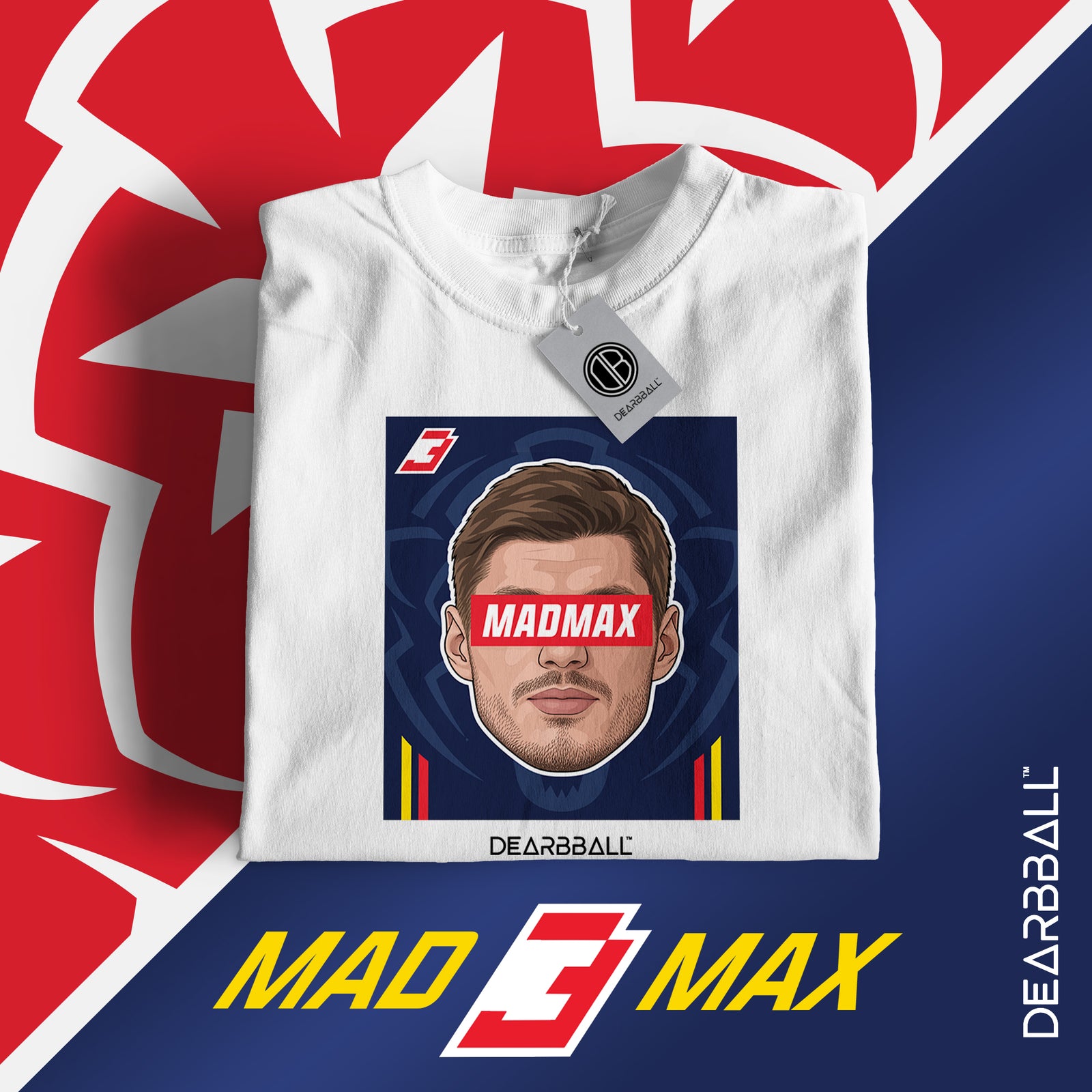 DearBBall T-Shirt - MADMAX Helmet Edition