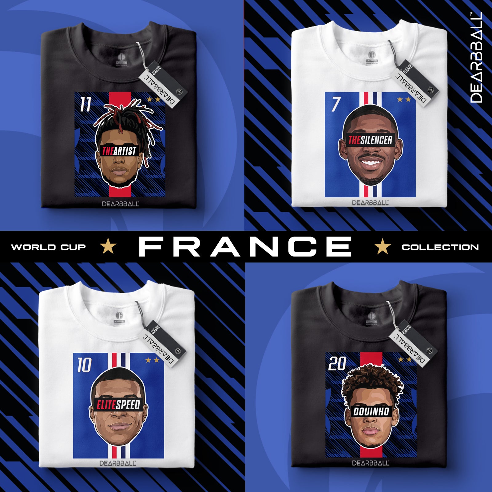 T-Shirt DearBBall - STREET ARTIST Midnight CDM Edition