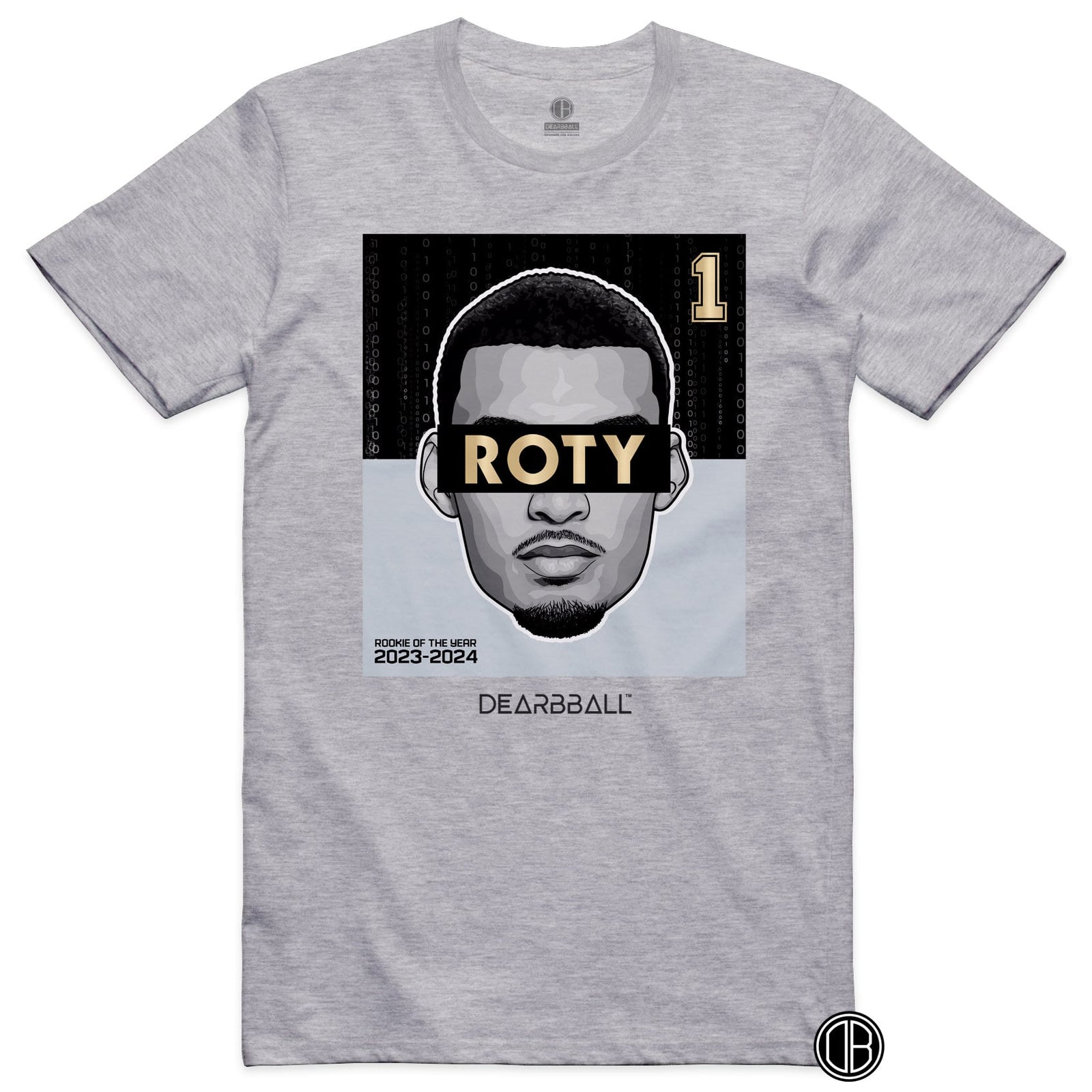 T-shirt DearBBall - Edição ROY Unanimous Gold