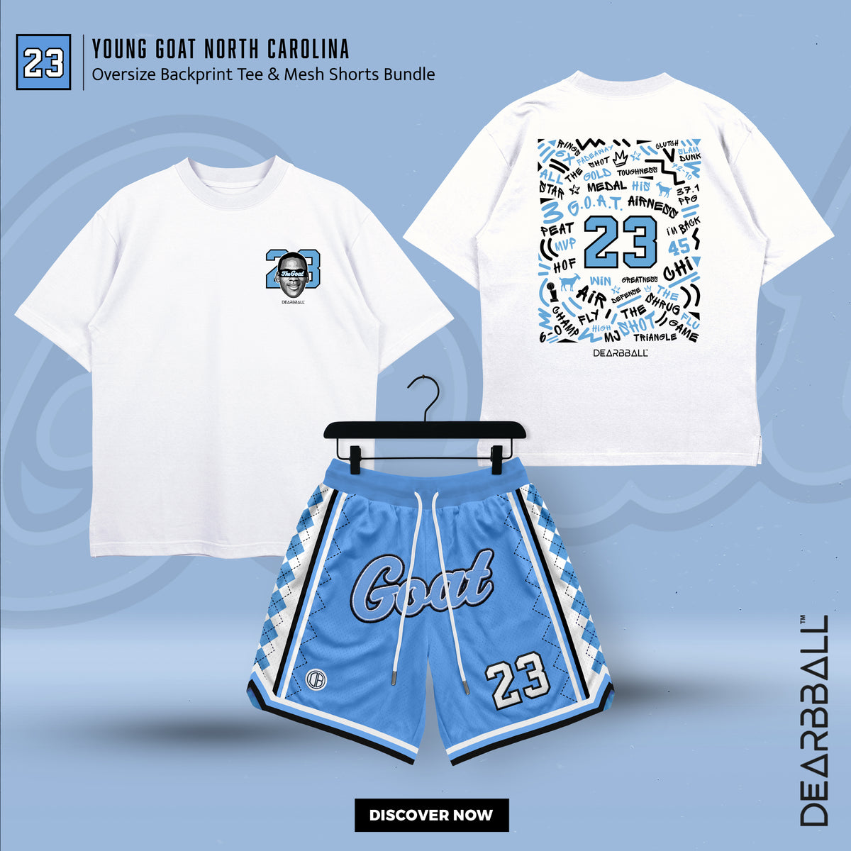 DBB SHORT MESH PREMIUM - EDICIÓN LIMITADA NUMERADA L.A. INFINITY BLANCO
