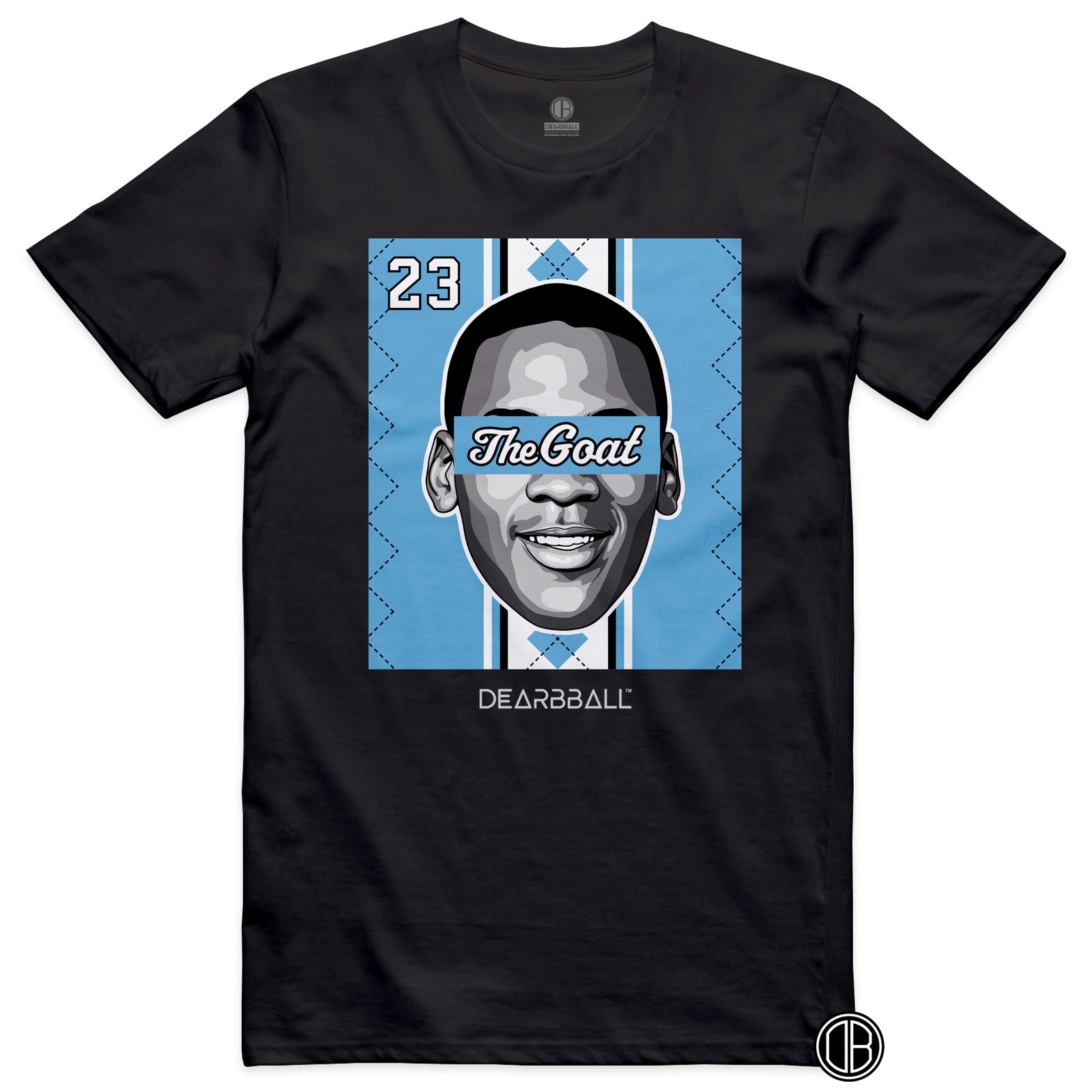DearBBall Ensemble Short Mesh T-Shirt - YOUNG GOAT North Carolina Edition