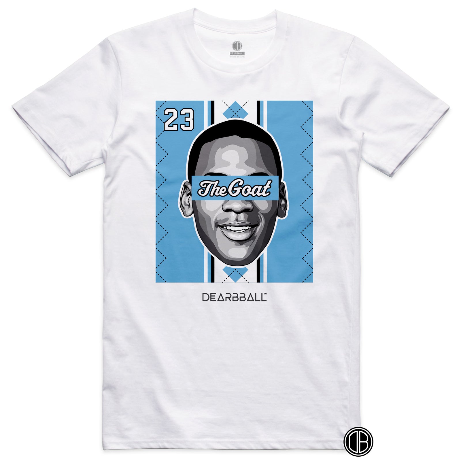 DearBBall Ensemble Short Mesh T-Shirt - YOUNG GOAT North Carolina Edition