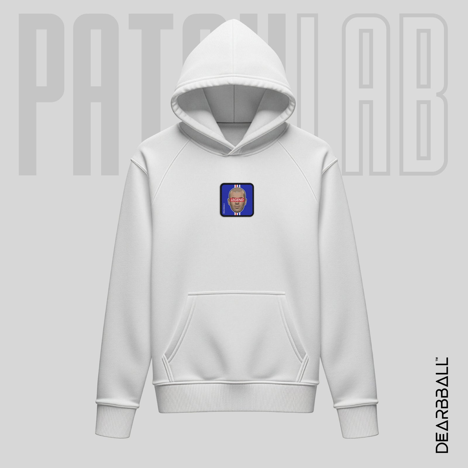 Hettegenser 3/4 Glidelås PatchLab