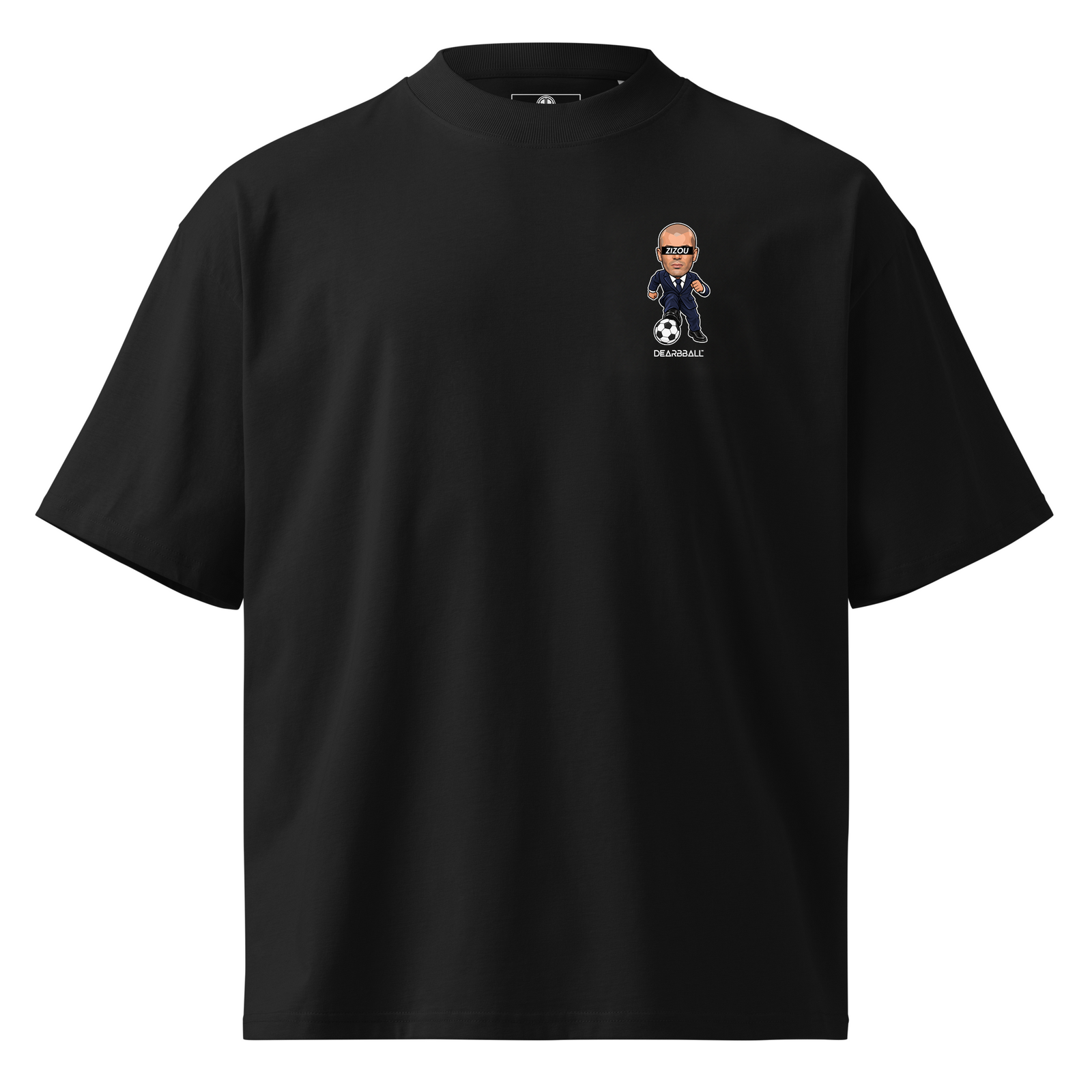 DearBBall T-Shirt Oversize Premium - ZIZOU Mini Player Coeur Edition