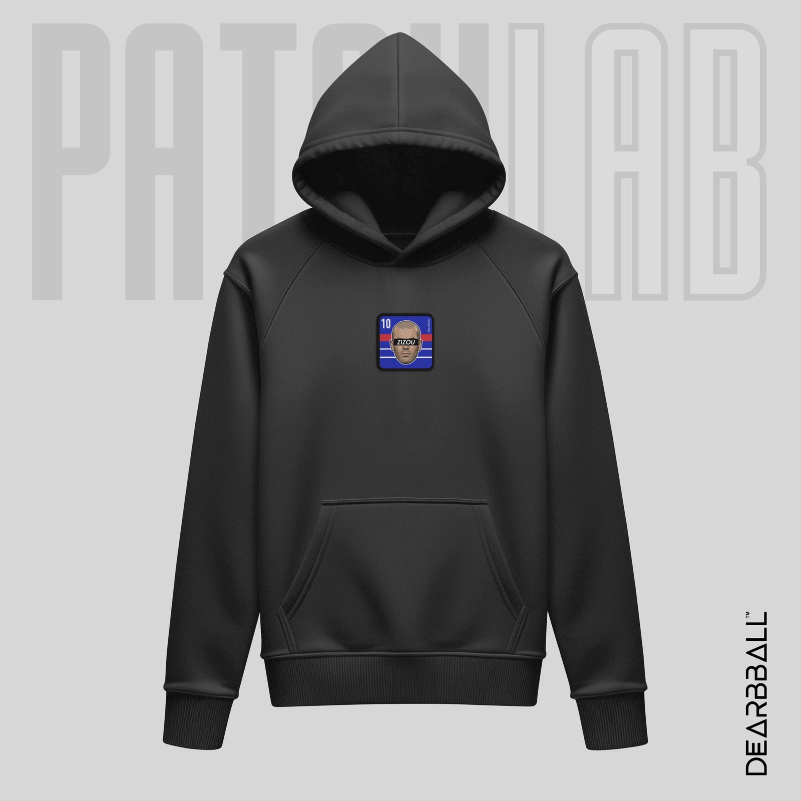 Hettegenser 3/4 Glidelås PatchLab