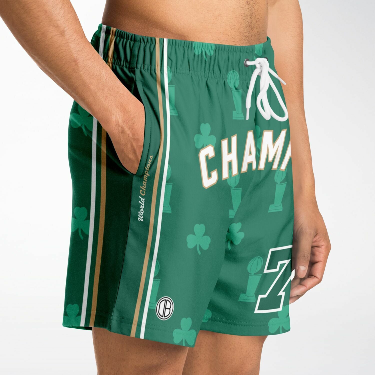 DearBBall Fashion Shorts - JB CHAMPS 2024 Green Edition