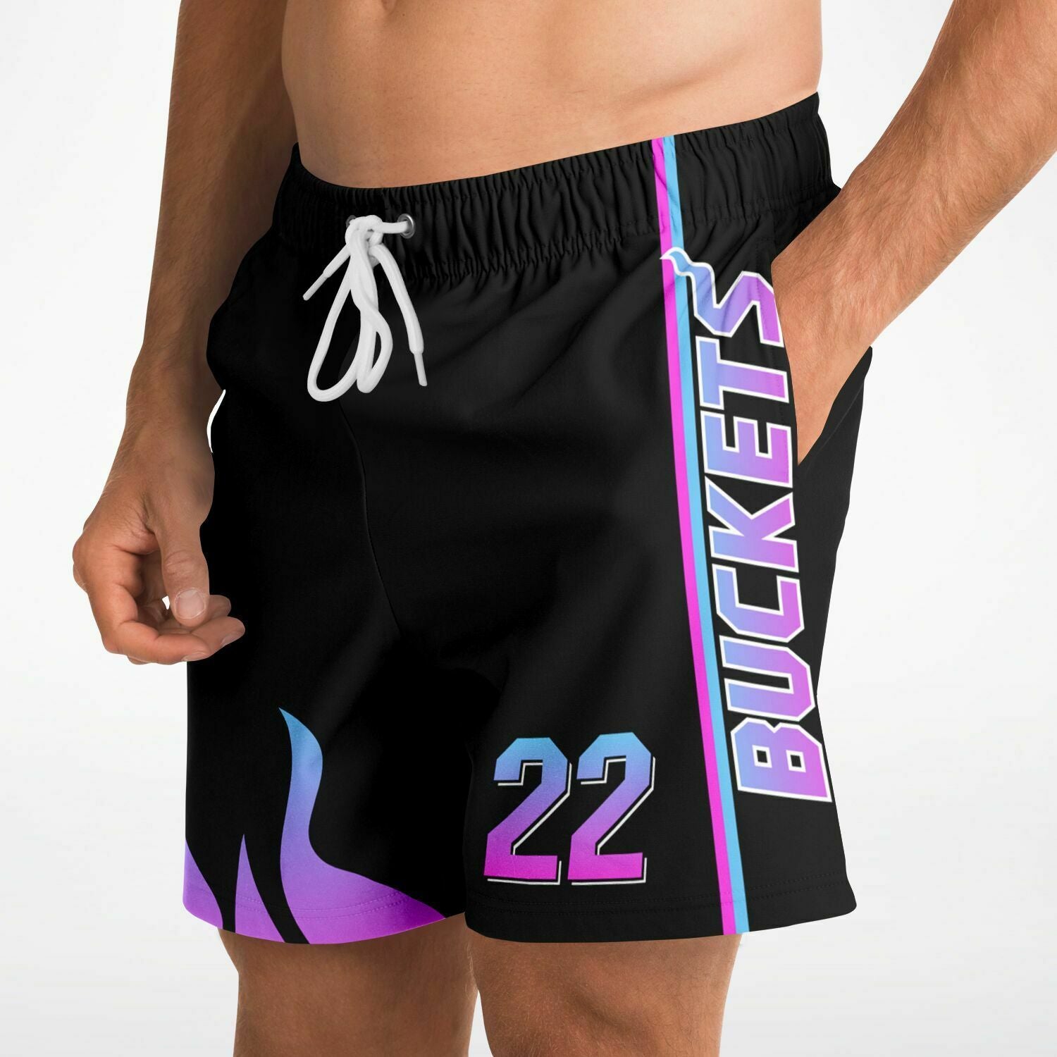 DearBBall Fashion Short - BUCKETS 22 Miami Vice Edition