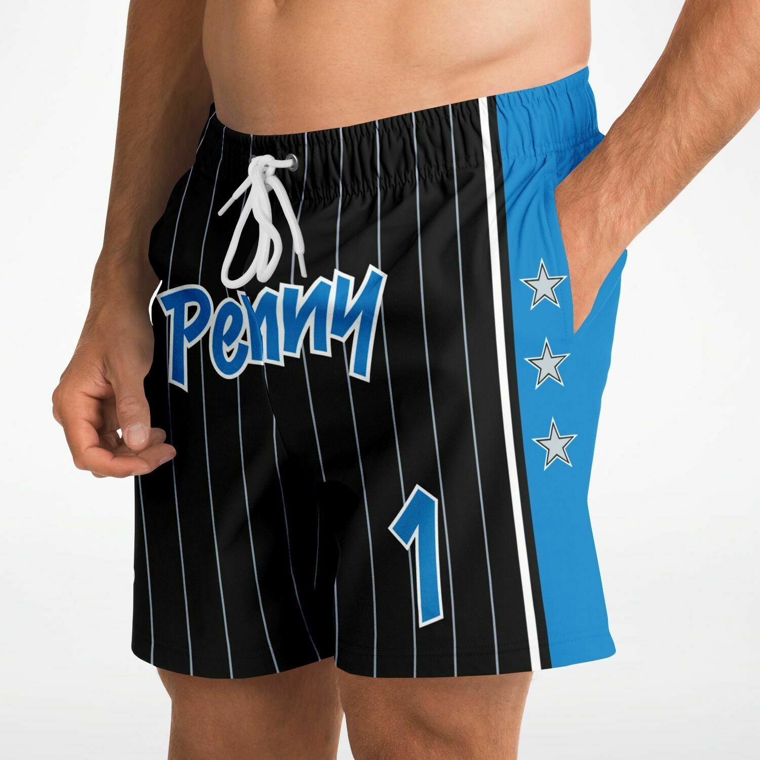 DearBBall Fashion Short - PENNY 1 Black Stars Edition