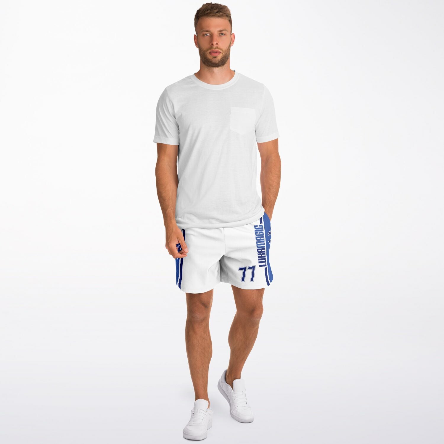 DearBBall Pantaloncini Fashion - LukaMagic 77 Dallas Edizione Premium