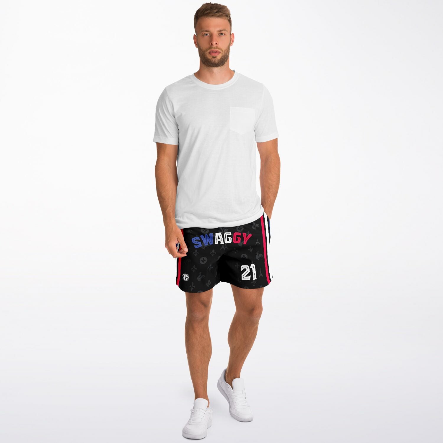 DearBBall Fashion Shorts - SWAGGY France Royauté Black Edition
