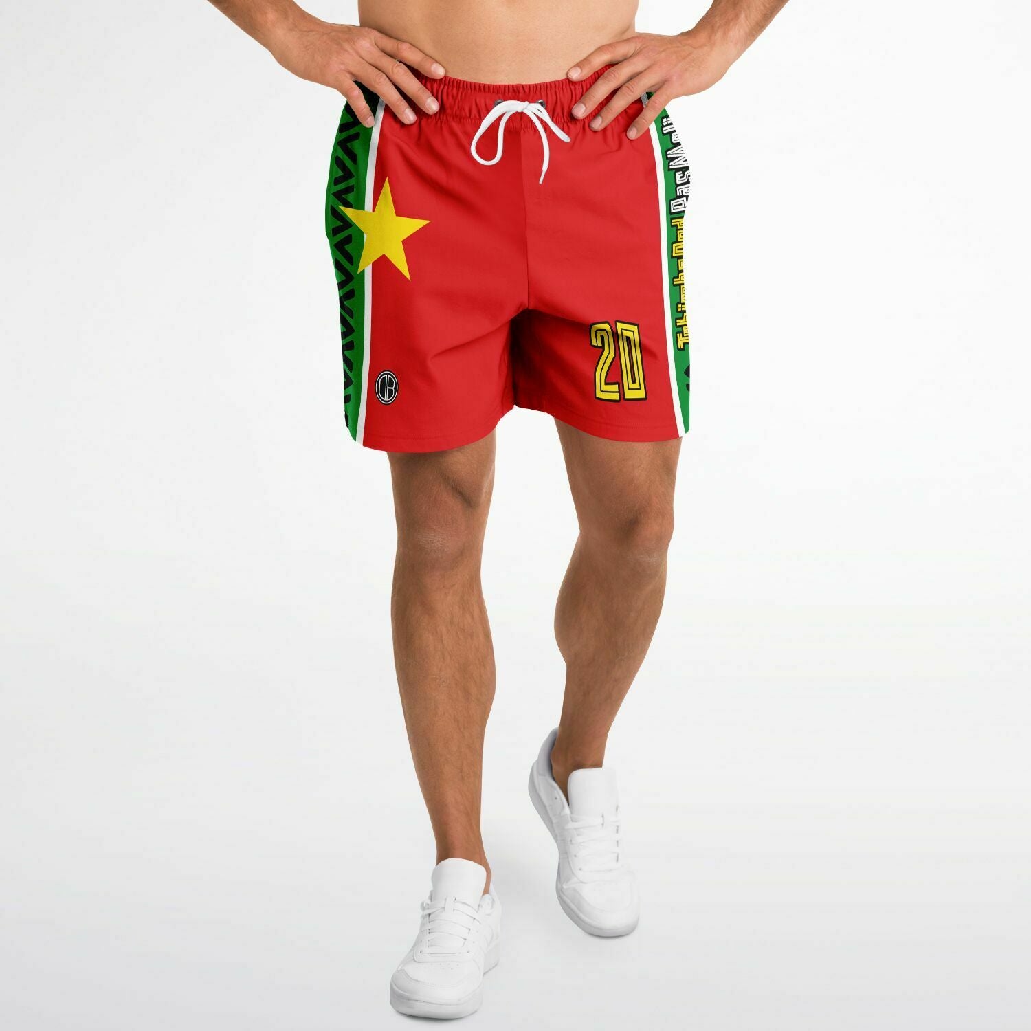 DearBBall Fashion Shorts - Tchimbé rèd pa moli Creole Edition