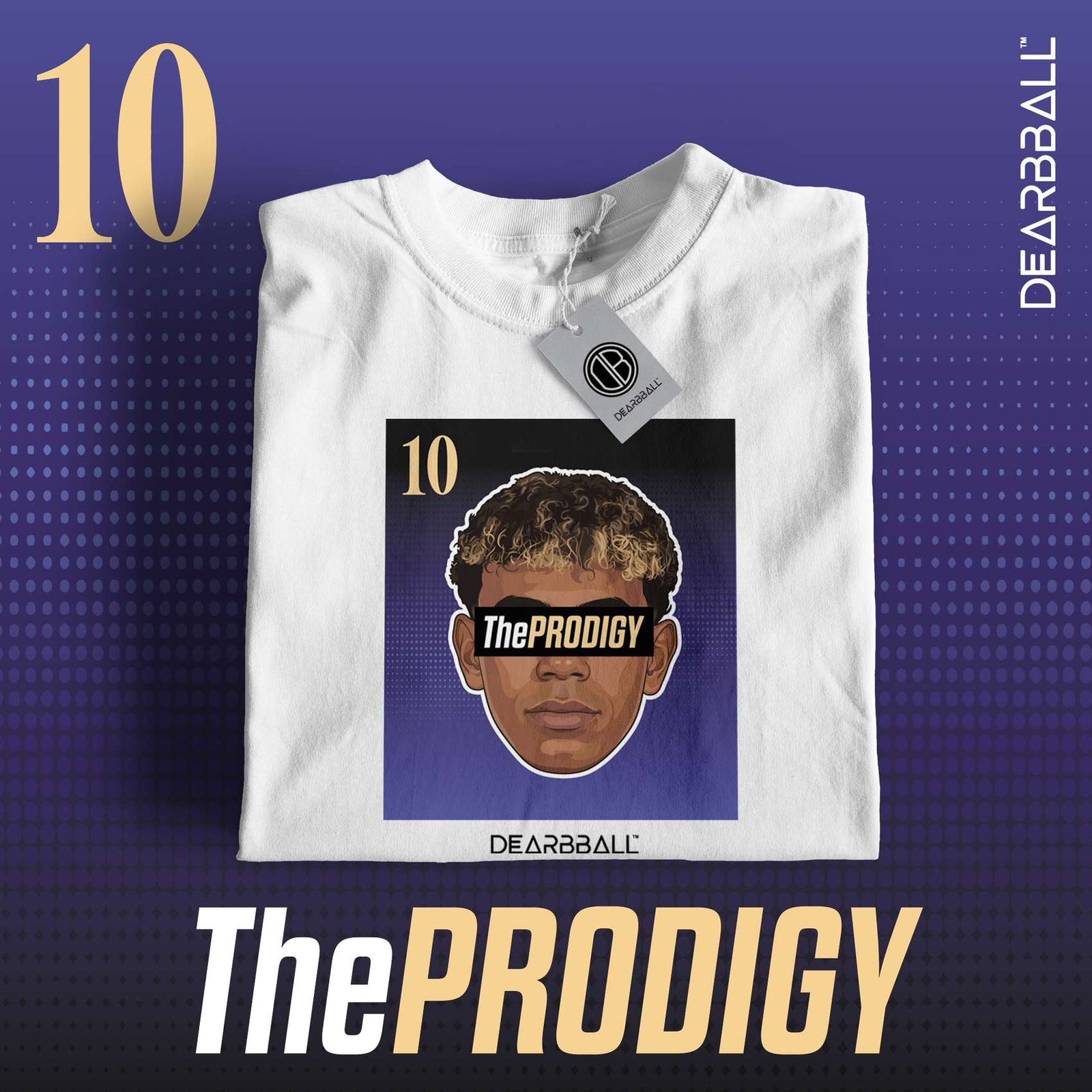 DearBBall Football – Barcelone – Yamal – ThePRODIGY – Away – White – Marketing