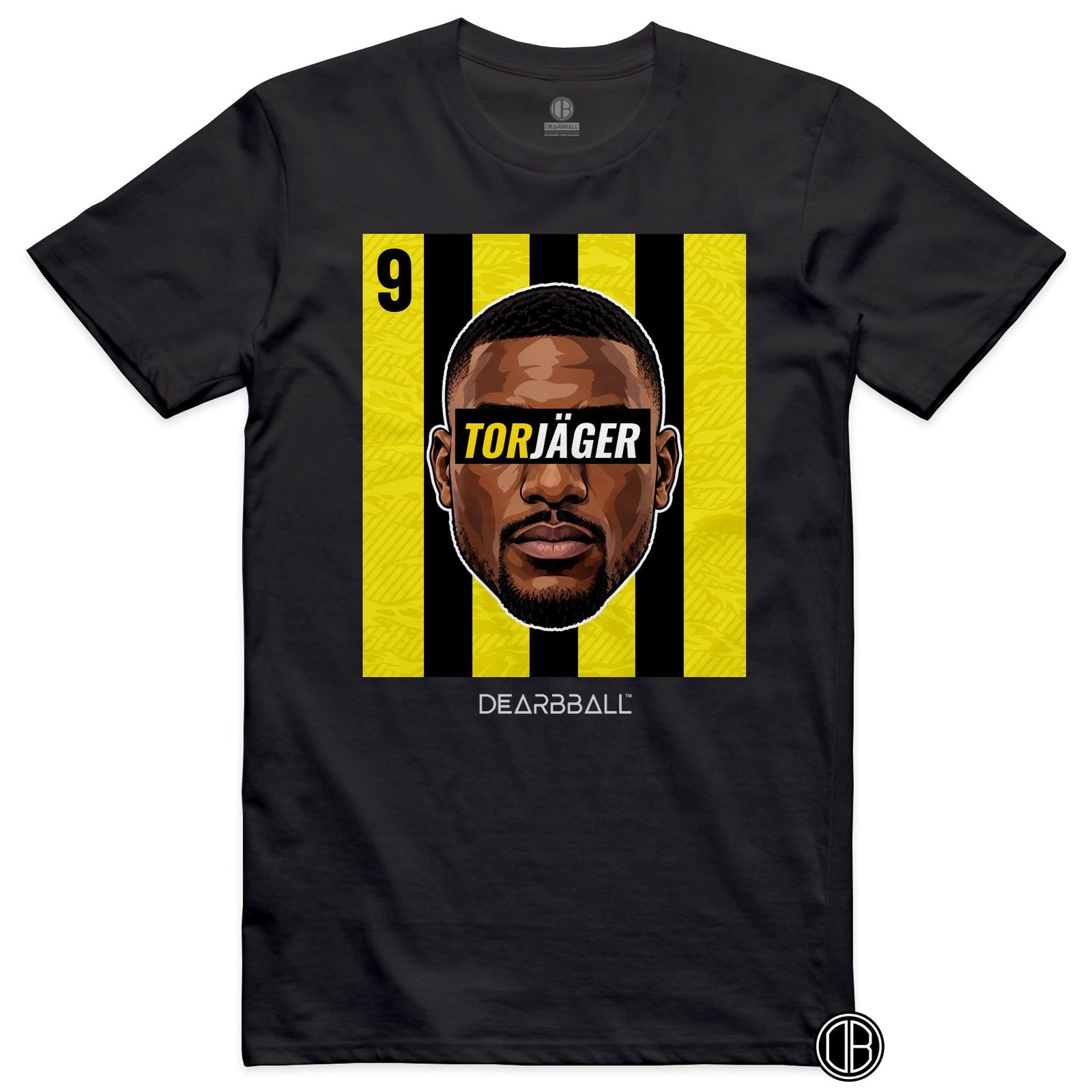 DearBBall Football – Borussia Dortmund – Serhou Guirassy Borussia Dortmund – DORTMUND Alternative – T-shirt noir