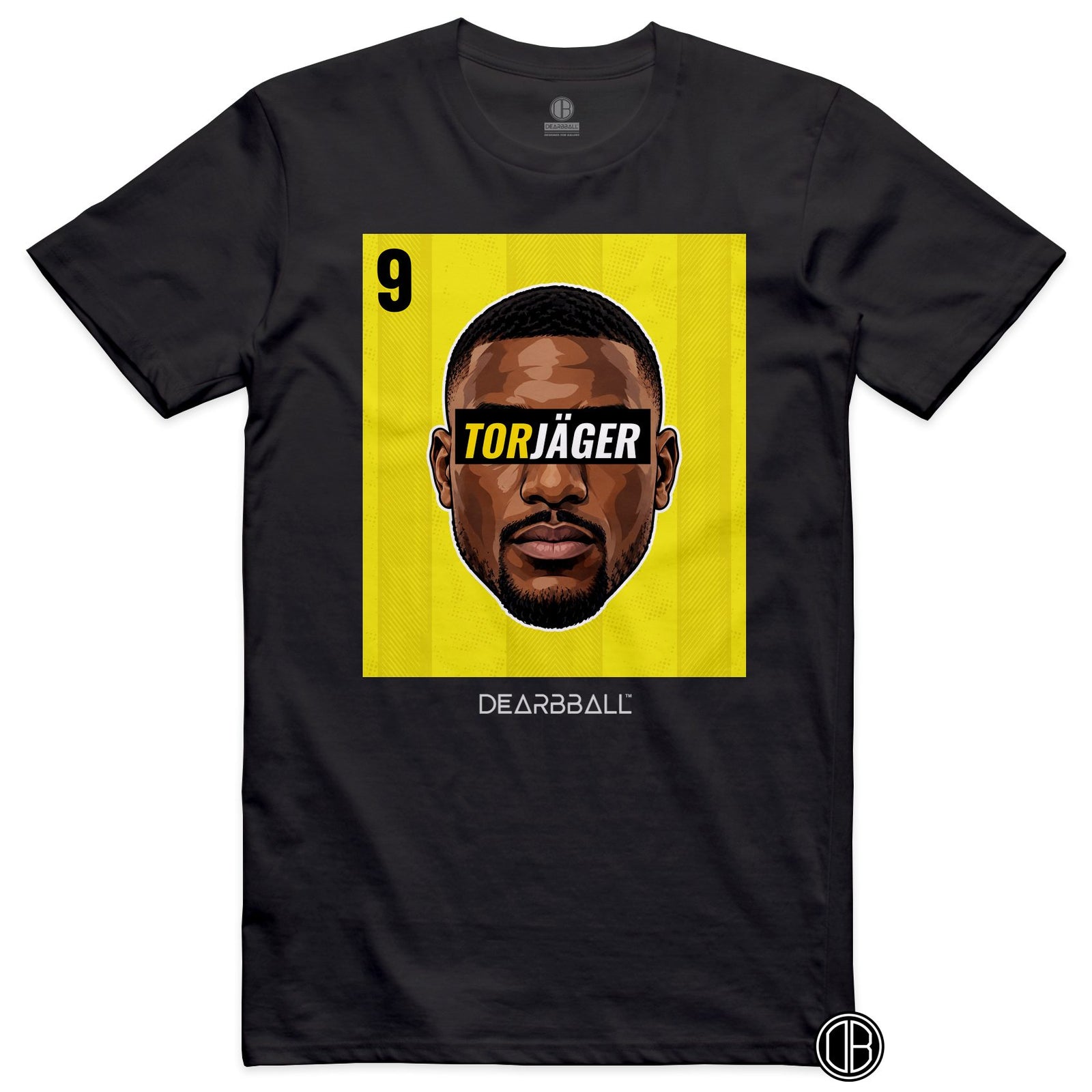 DearBBall Football – Borussia Dortmund – Serhou Guirassy Borussia Dortmund – DORTMUND Home – T-shirt noir