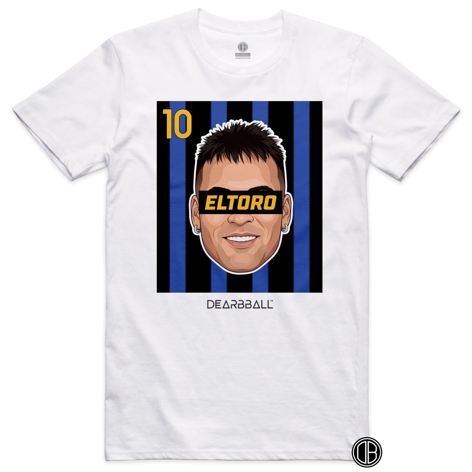 DearBBall Football – Inter Milan – LAUTARO INTER Home – T-shirt blanc