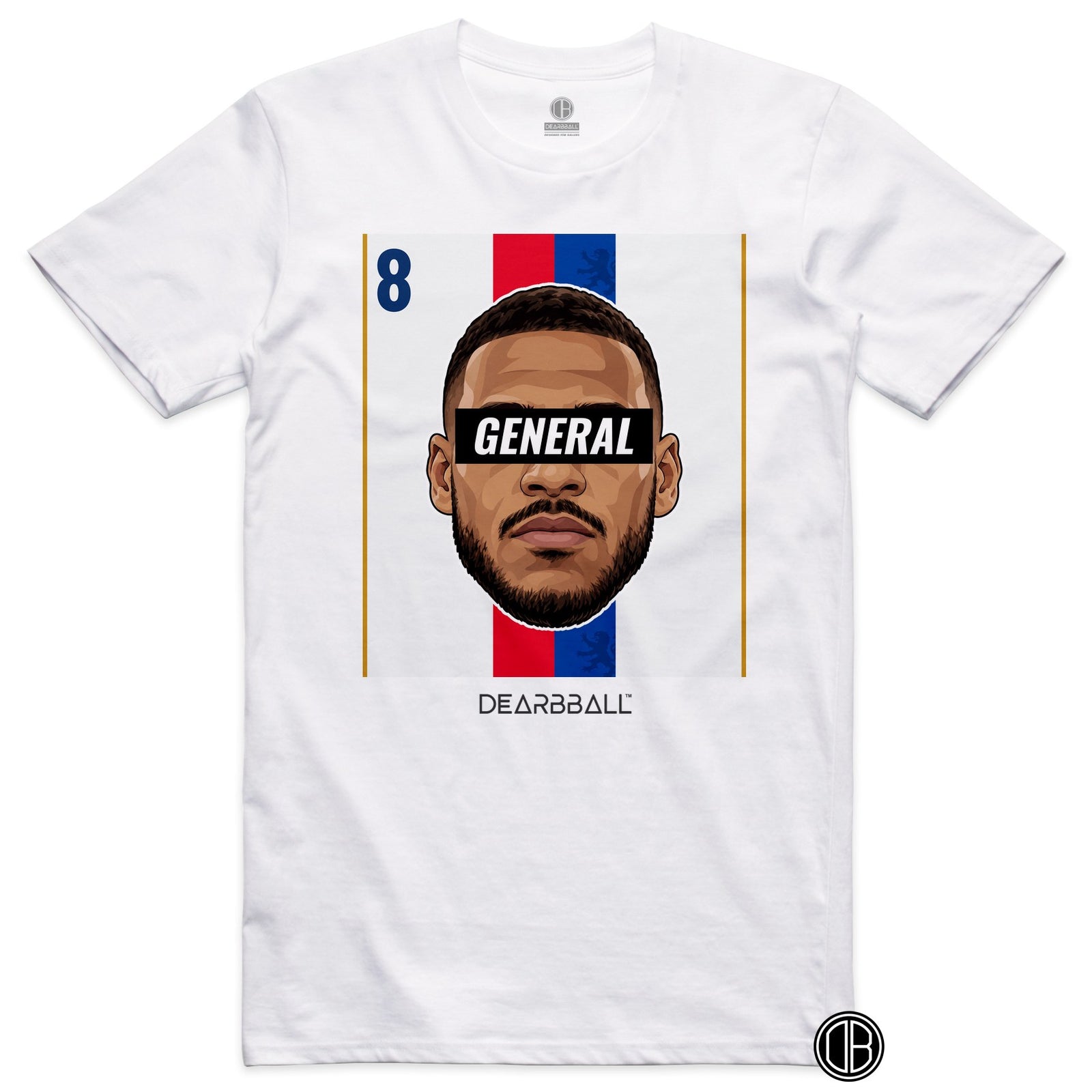 DearBBall Football – Lyon – Corentin Tolisso Lyon – LYON Home – T-shirt blanc