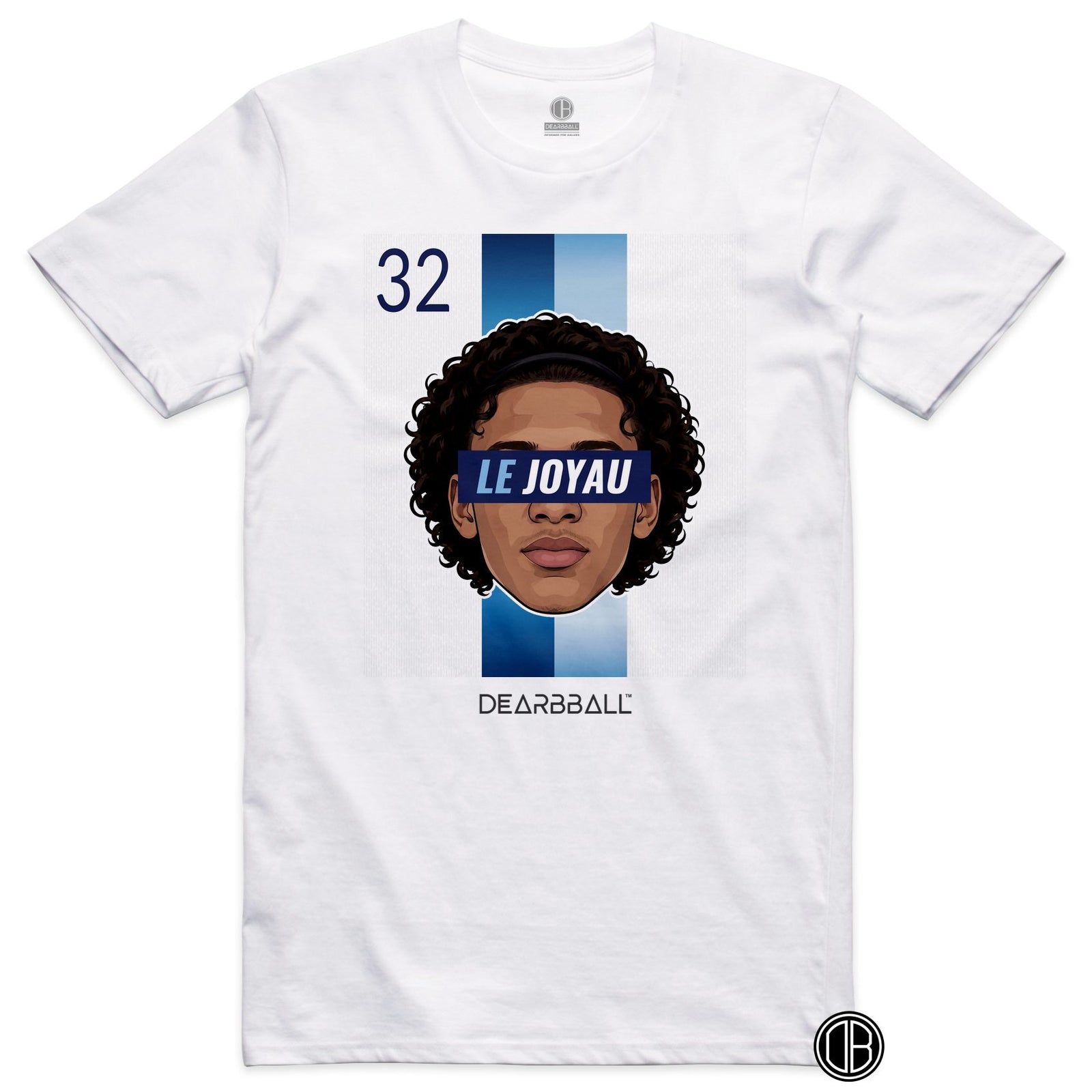 T-shirt DearBBall Football LE JOYAU 32 Manchester City Bouaddi Away - blanc