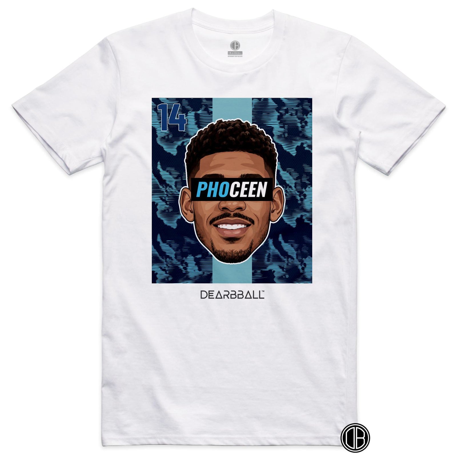 T-shirt DearBBall Football PHOCEEN 14 Marseille Paixao Away - blanc