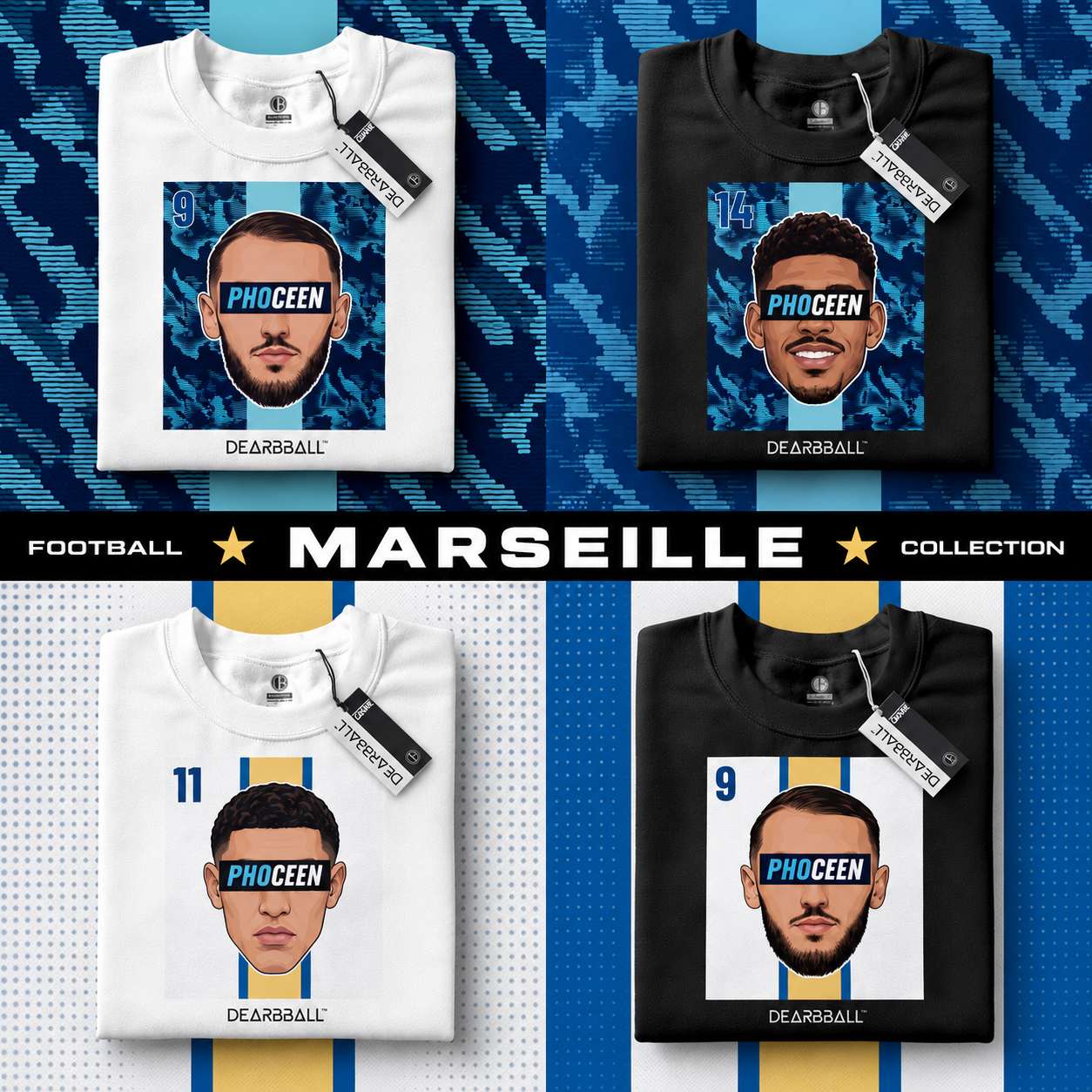 DearBBall Football Club Collection Olympique de Marseille