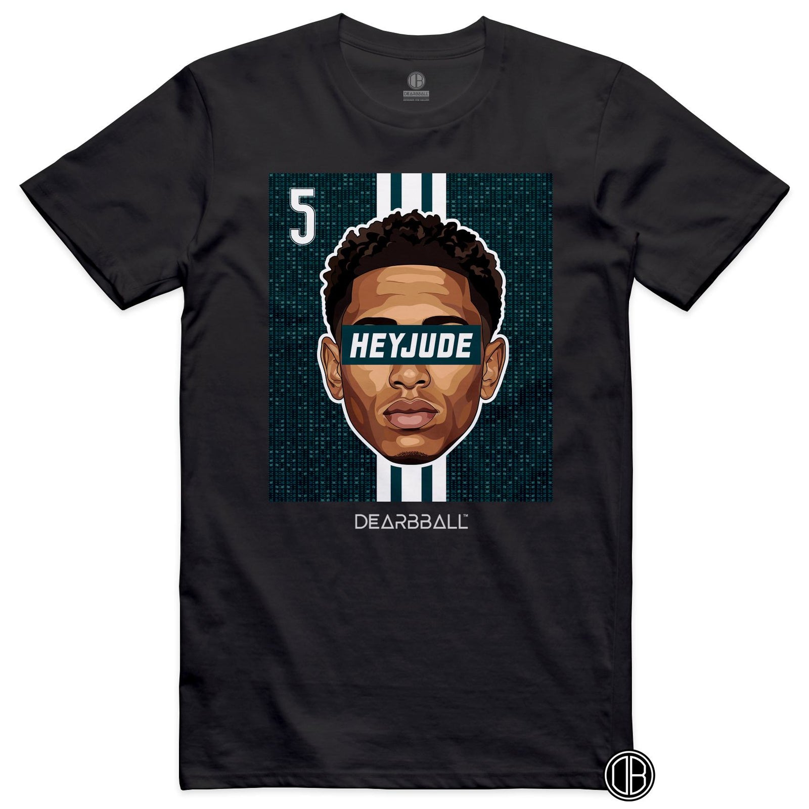 DearBBall Football – Real Madrid – BELLINGHAM REAL Away – T-shirt noir