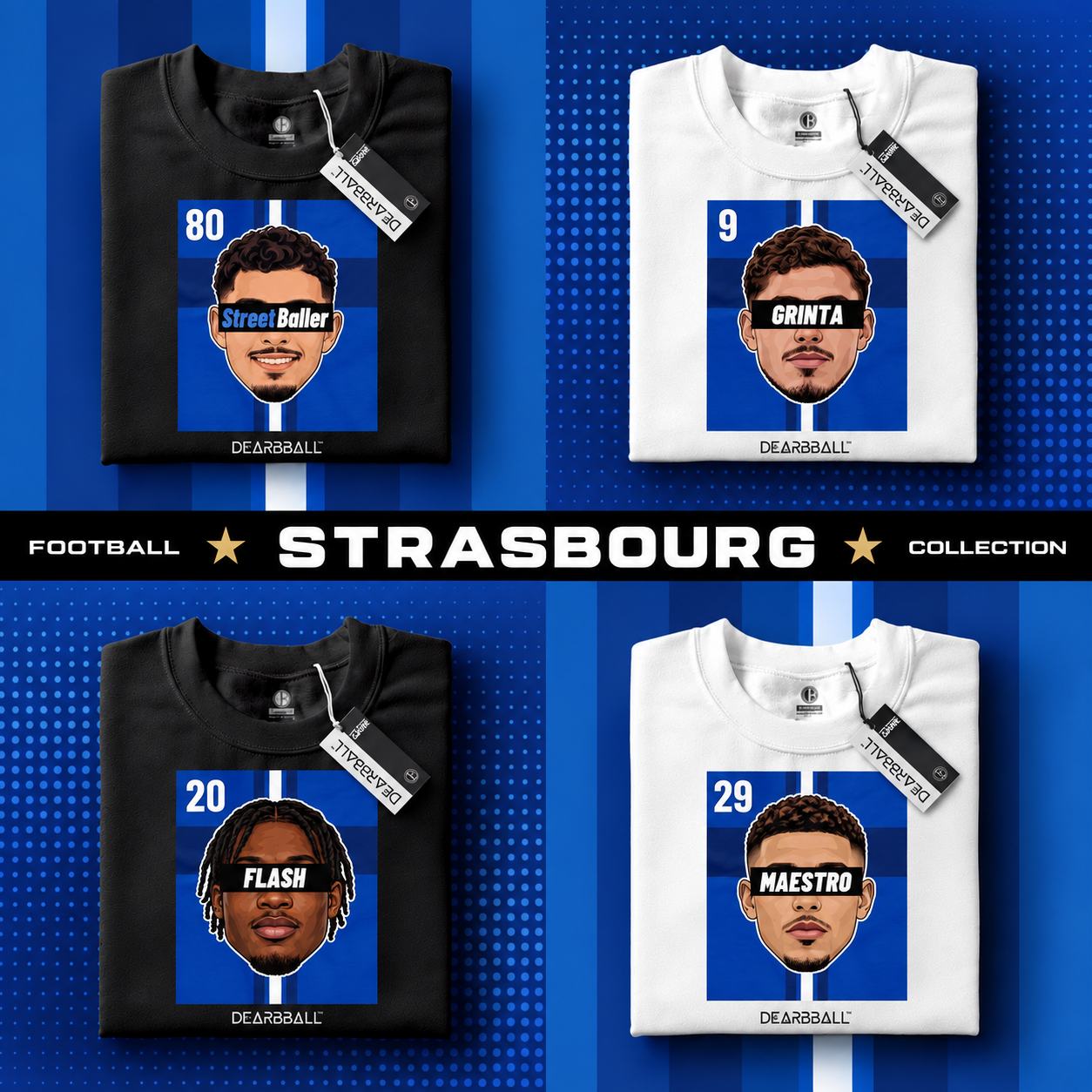 DearBBall Football Club Collection RC Strasbourg