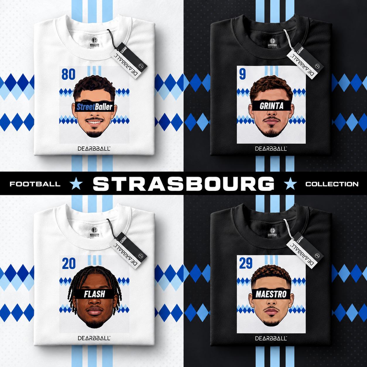 DearBBall Football Club Collection RC Strasbourg