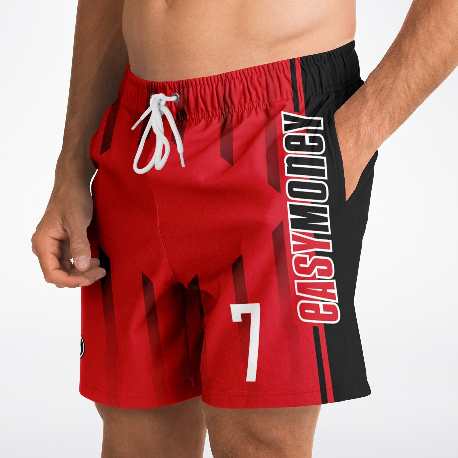 DearBBall Fashion Shorts - EasyMoney H-TOWN Red Edition
