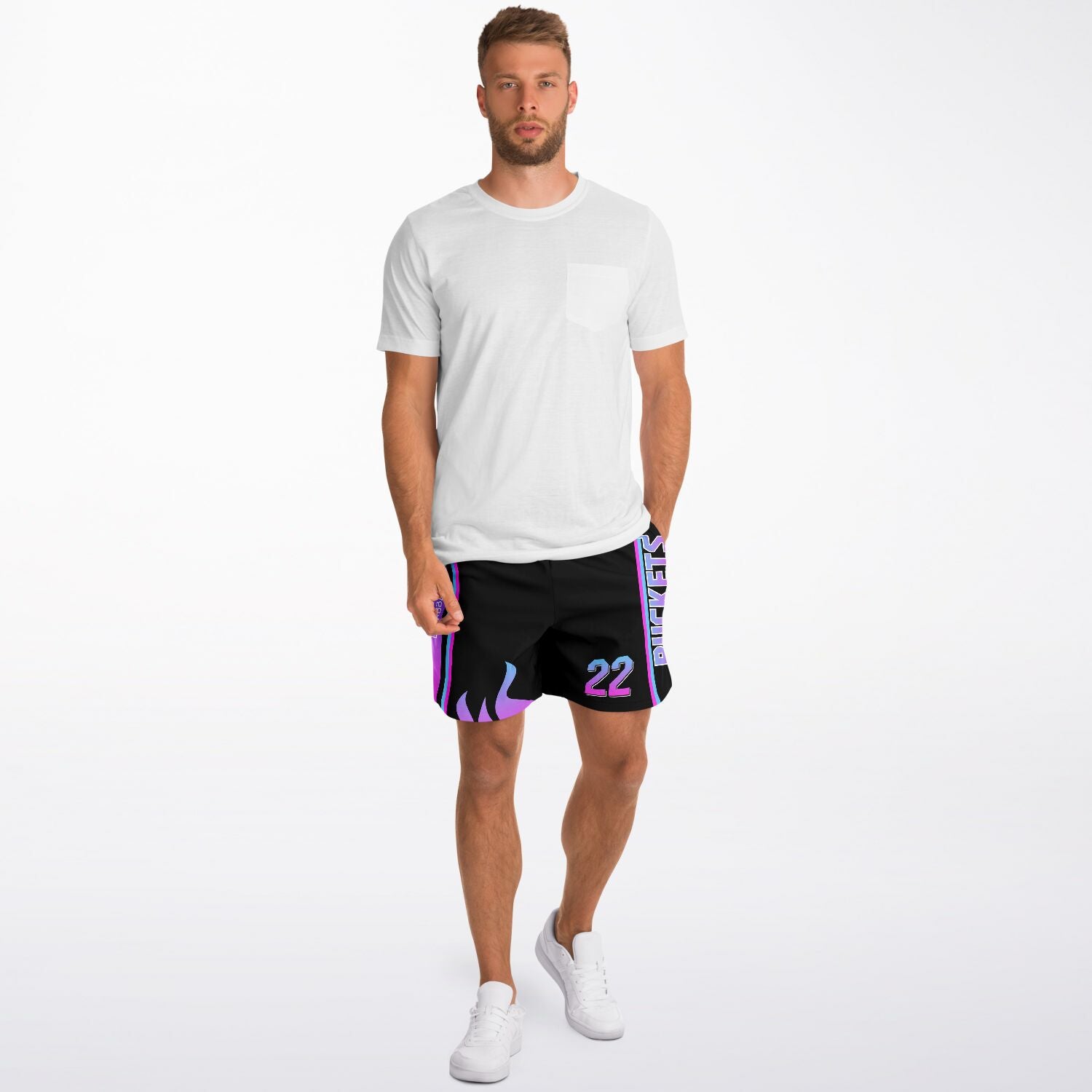 DearBBall Fashion Short - BUCKETS 22 Miami Vice Edition