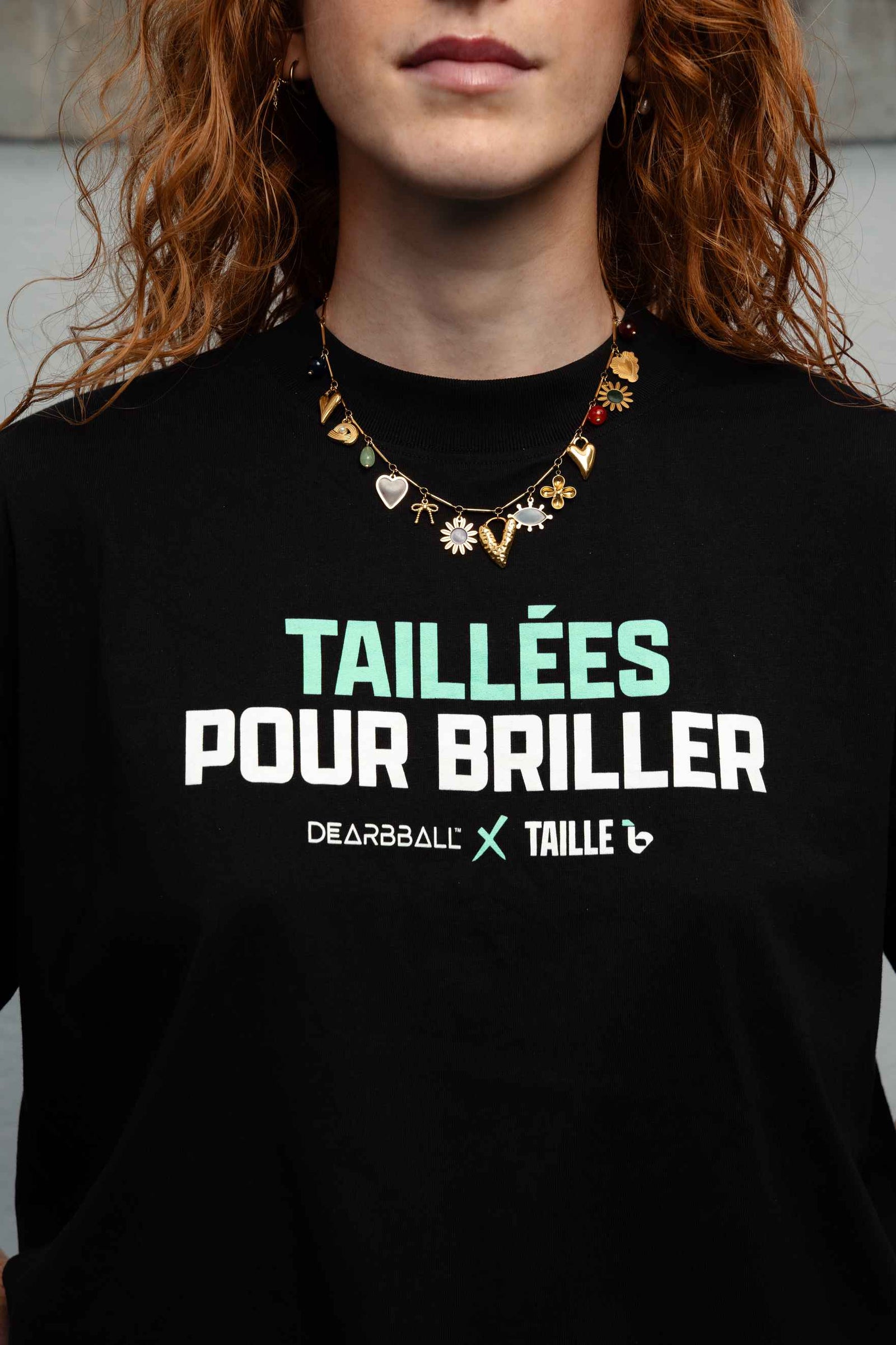DearBBall T-Shirt Oversize Premium - Taillées pour Briller Taille6 Edition