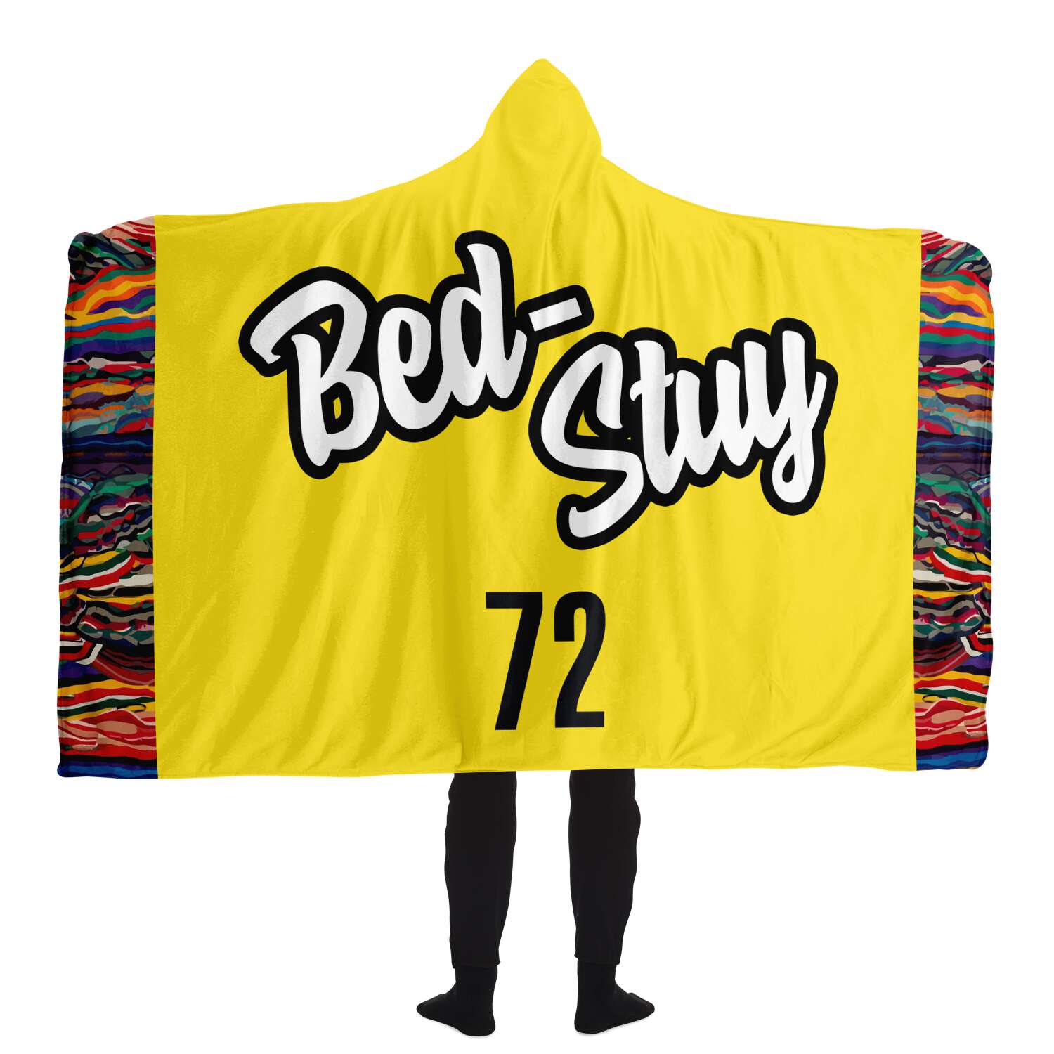 Sweat-shirt com capuz xadrez DearBBall - Bed Stuy 72 Brooklyn