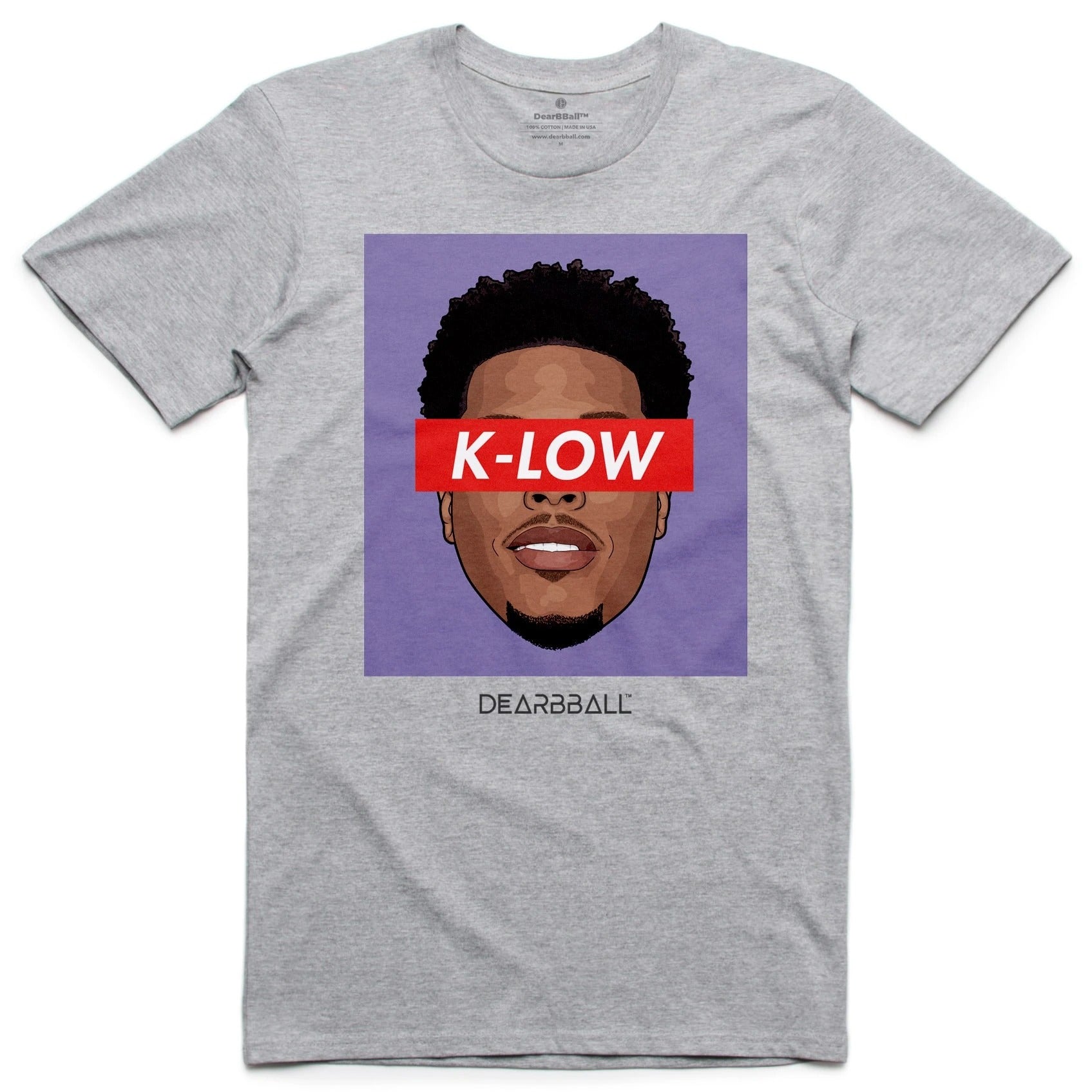 Kyle Lowry T-Shirt Bio - K-Low Supremacy Toronto Raptors Basketball Dearbball blanc