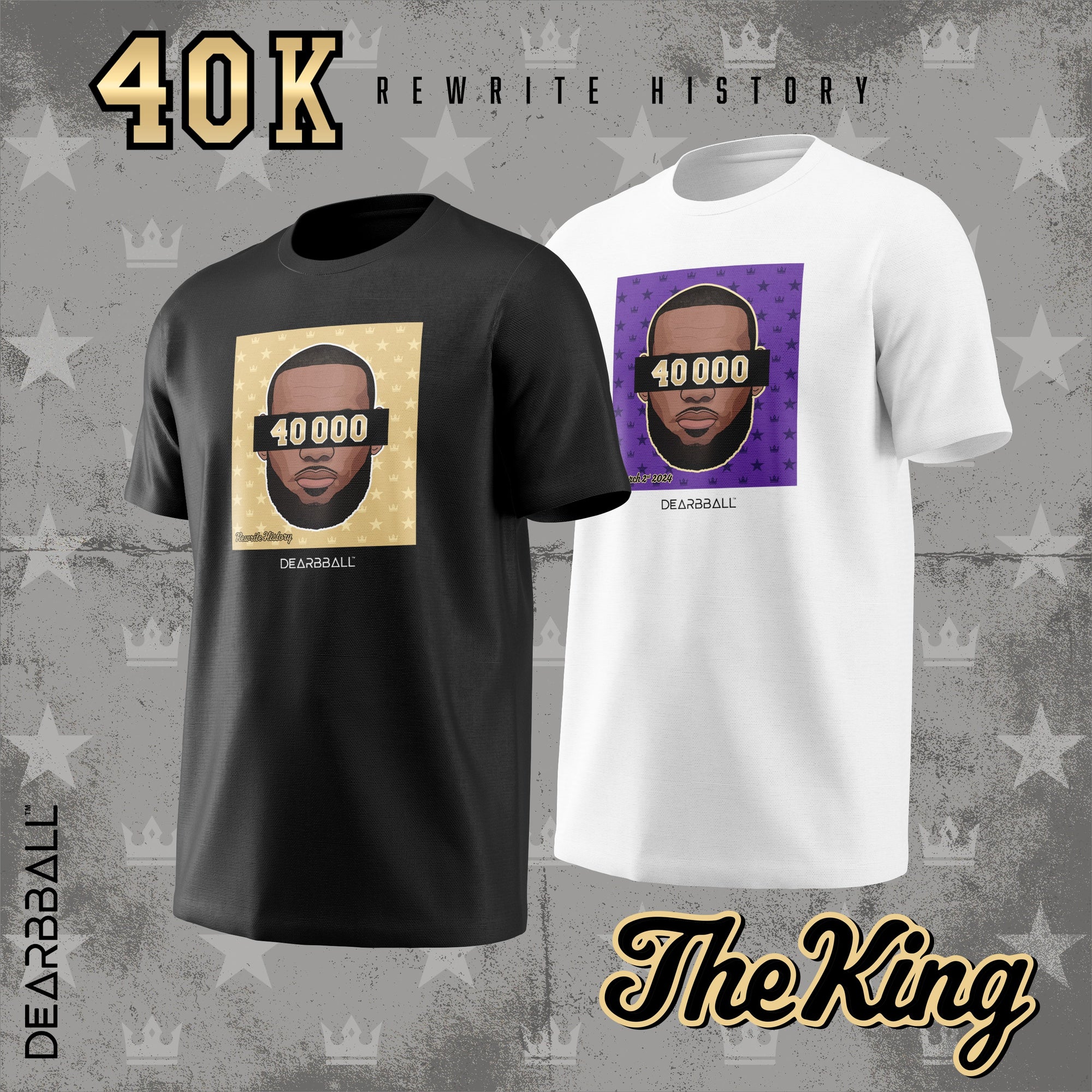 DearBBall Pack 2 T-Shirts - 40 000 pts Edition