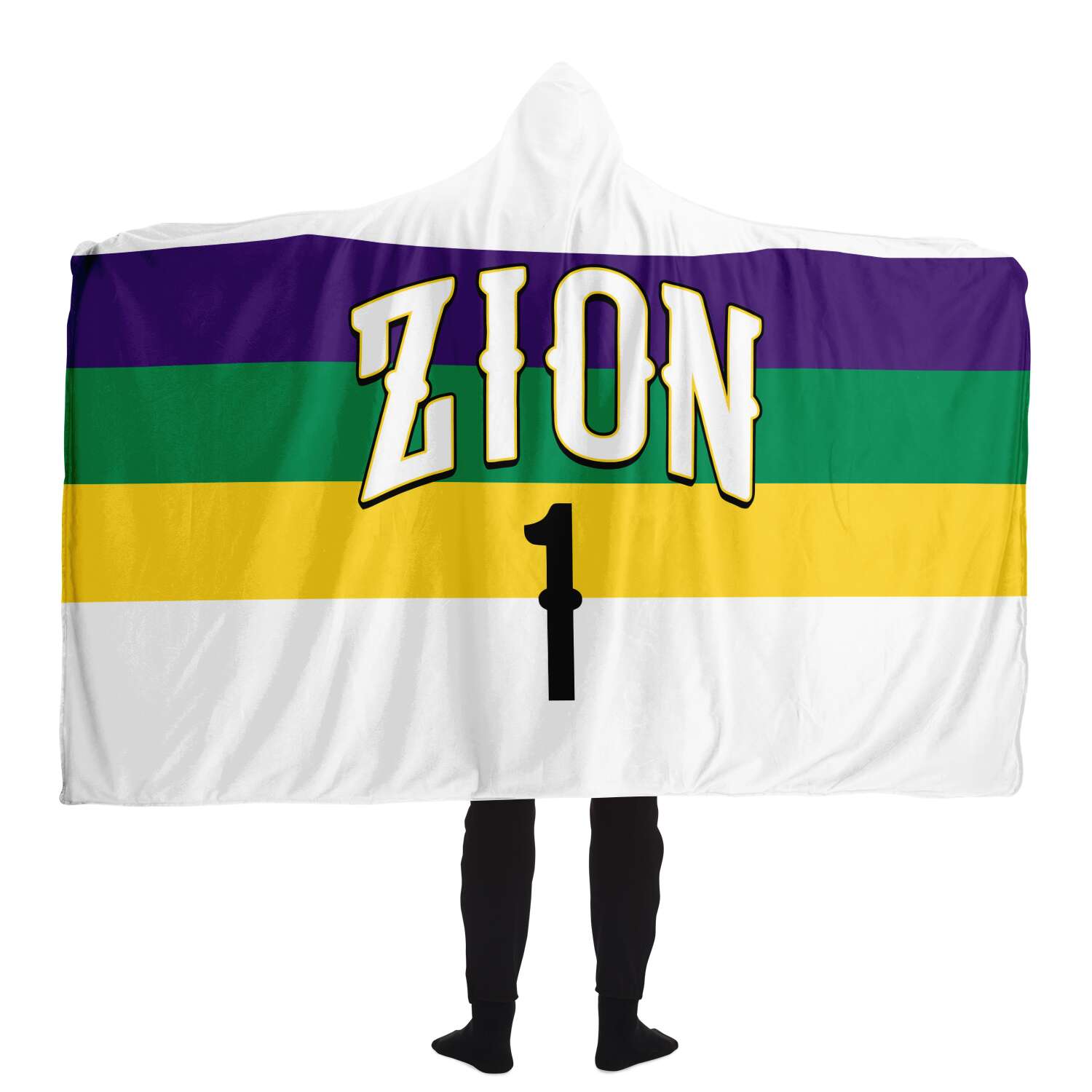 Sweat-shirt com capuz xadrez DearBBall - ZION 1